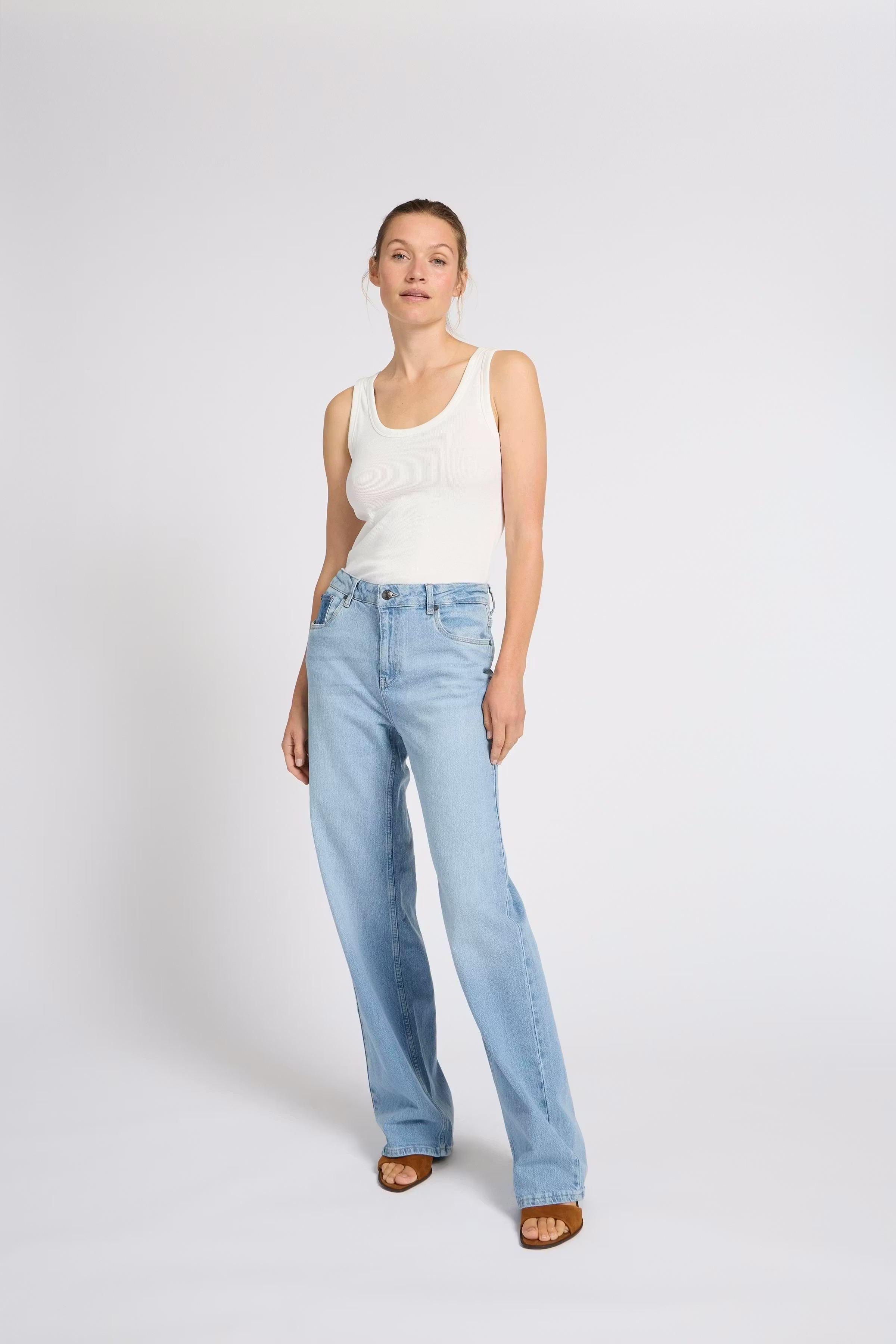 PZVEGA UHW Jeans Wide Leg LOCATION NONE 50207173-200008