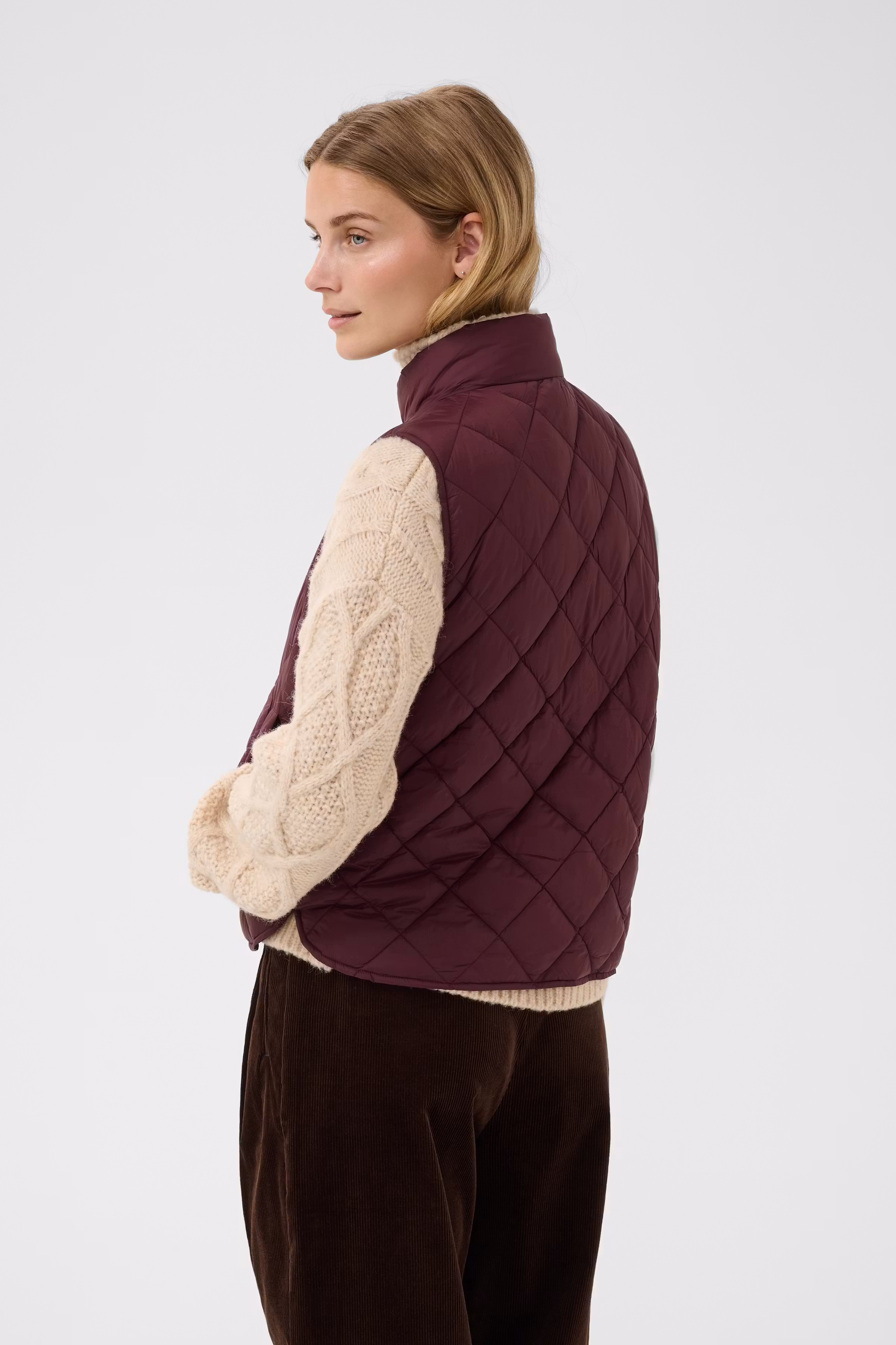 CarlotaPW Warm vest LOOKBOOK BACK 30310628-191627