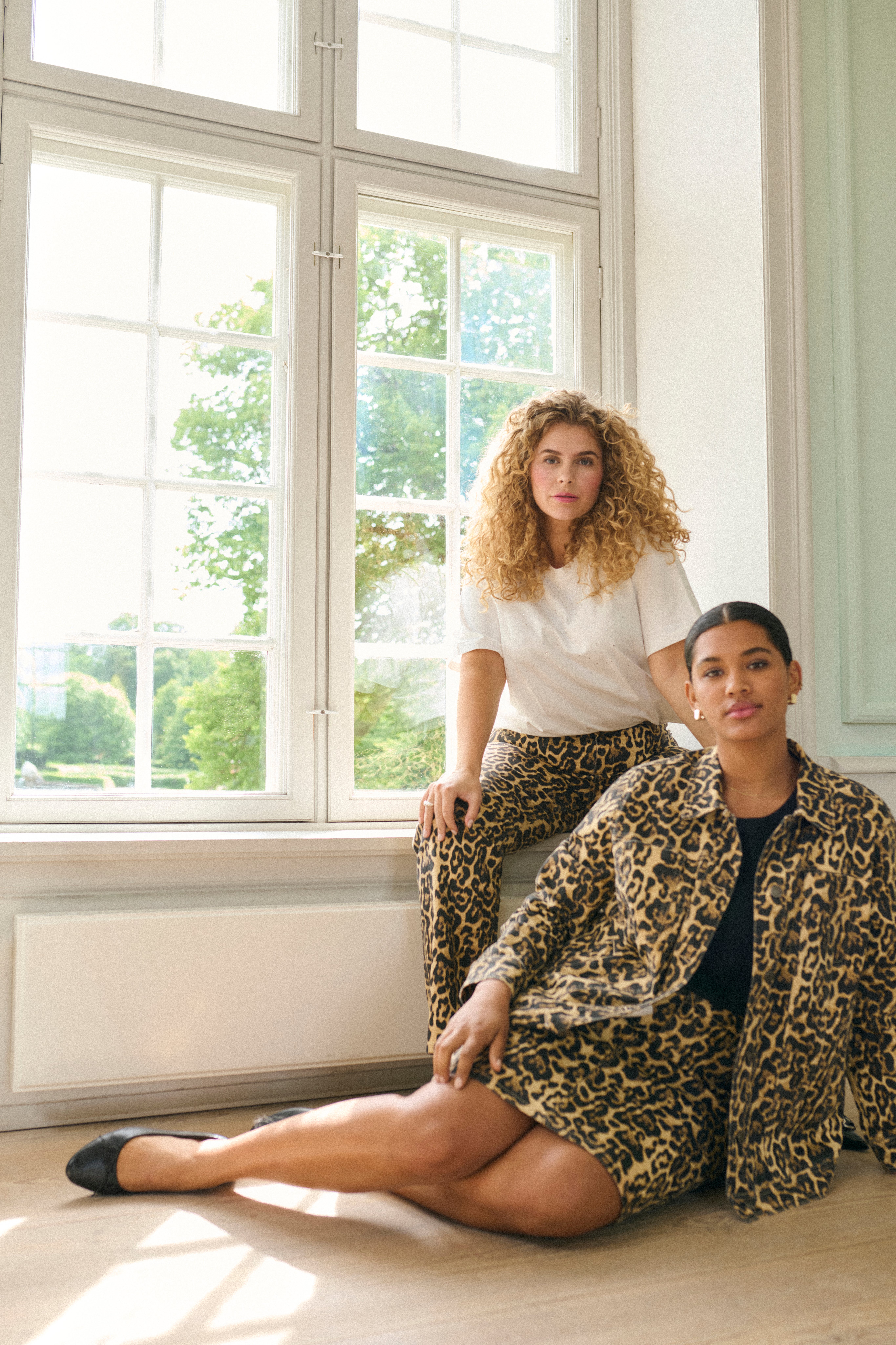 KCleonoma Leopard Skirt LOCATION NONE 10583078-107281