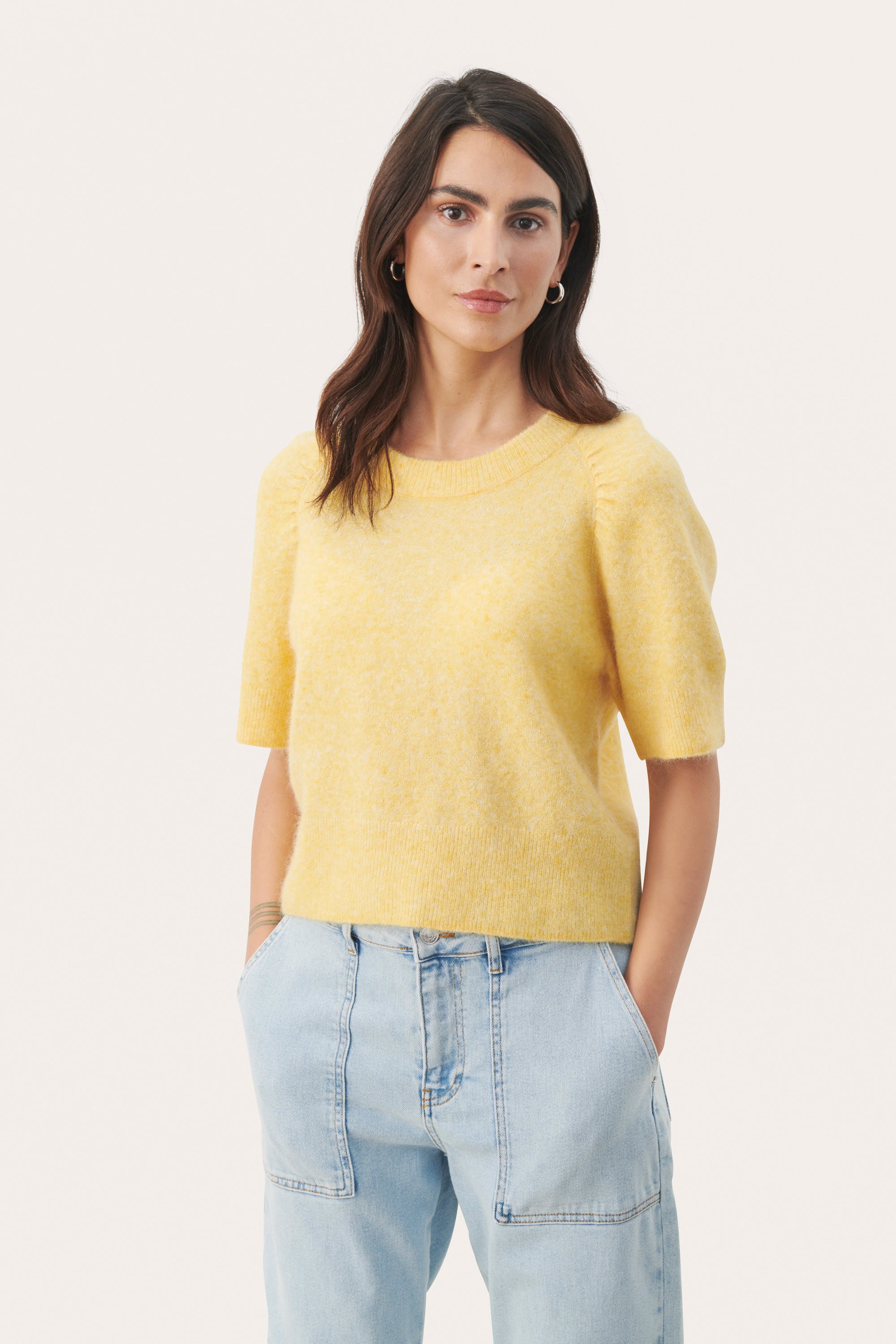 EsperanzaPW Kortærmet striktrøje LOOKBOOK FRONT 30308446-1308221