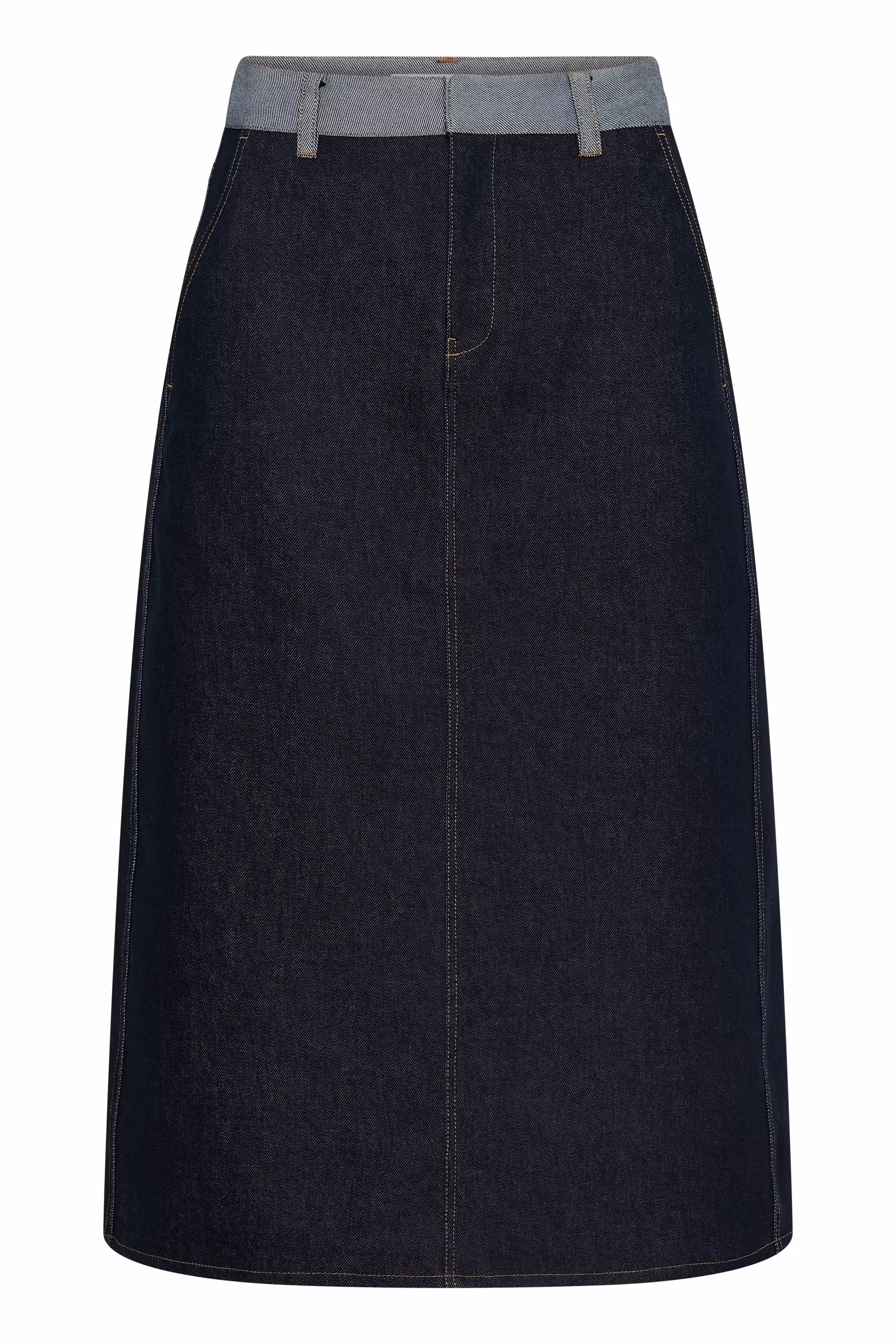 DEIRDRAIW Denim Skirt PACK FRONT 30112316-303349