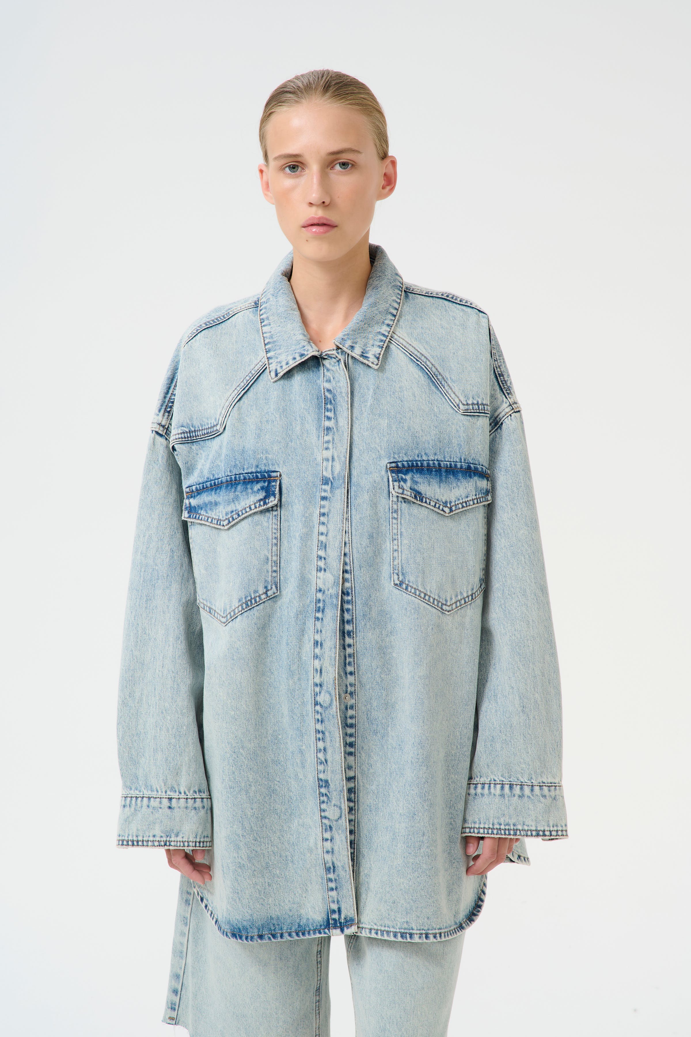 GZasher Skjorte LOOKBOOK FRONT 10910164-107575