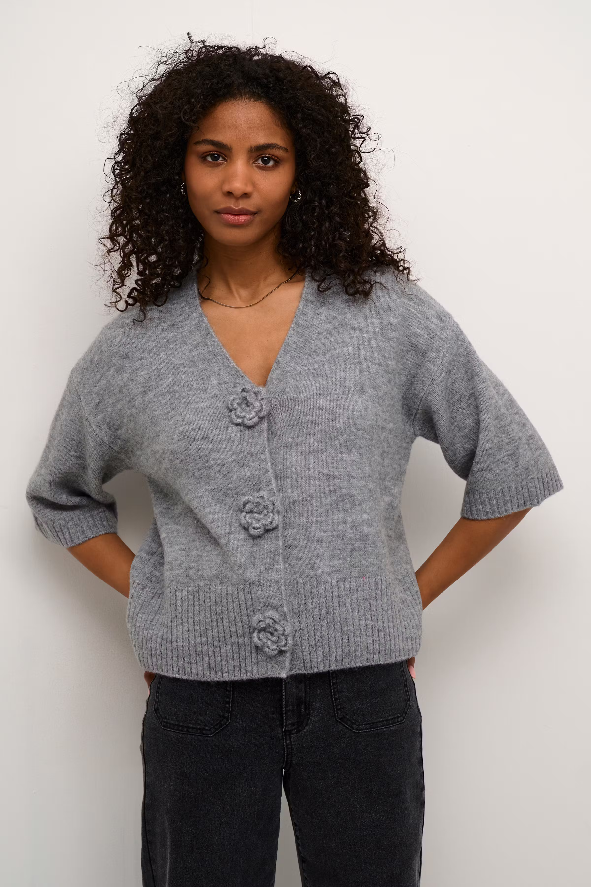 KArosie Cardigan/Gilet LOOKBOOK FRONT 10509480-100123