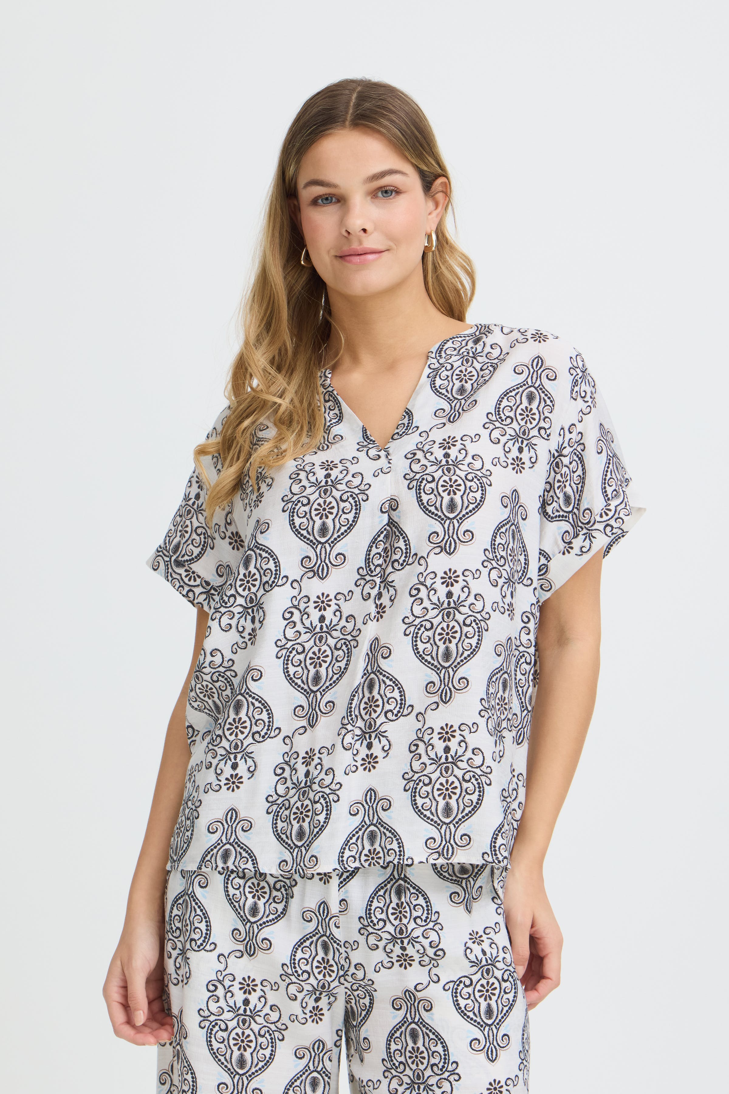 FRARIANA Bluse LOOKBOOK FRONT 20617789-900008630