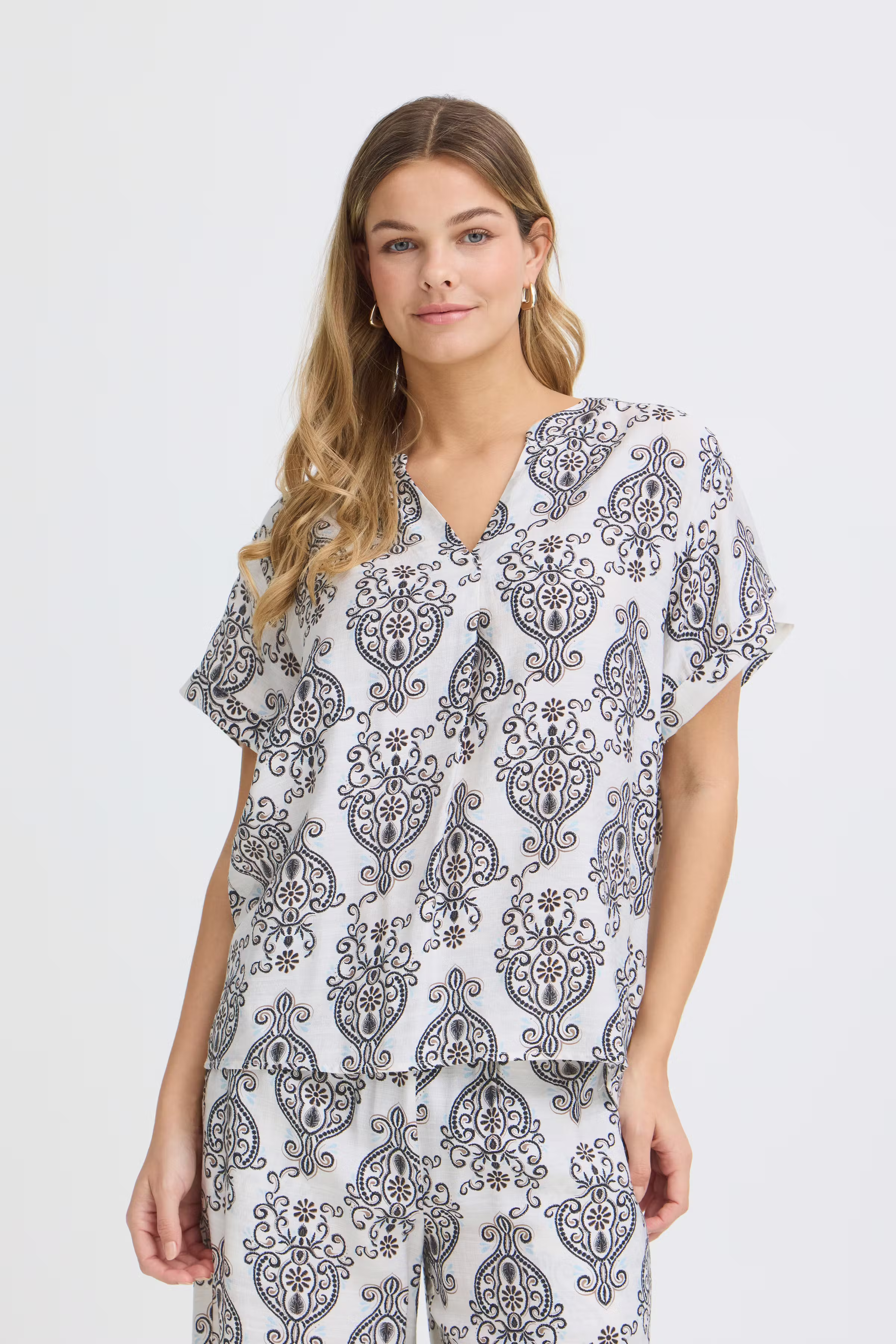 FRARIANA Bluse LOOKBOOK FRONT 20617789-900008630