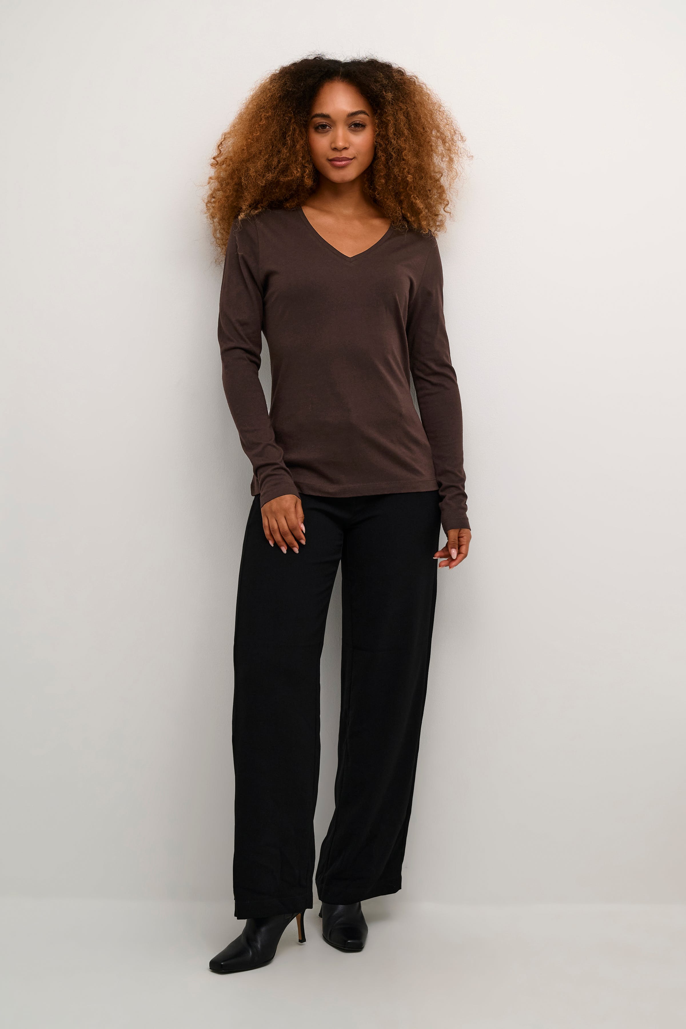 Naia Long sleeved T-shirt LOOKBOOK FRONT 10605255-191110