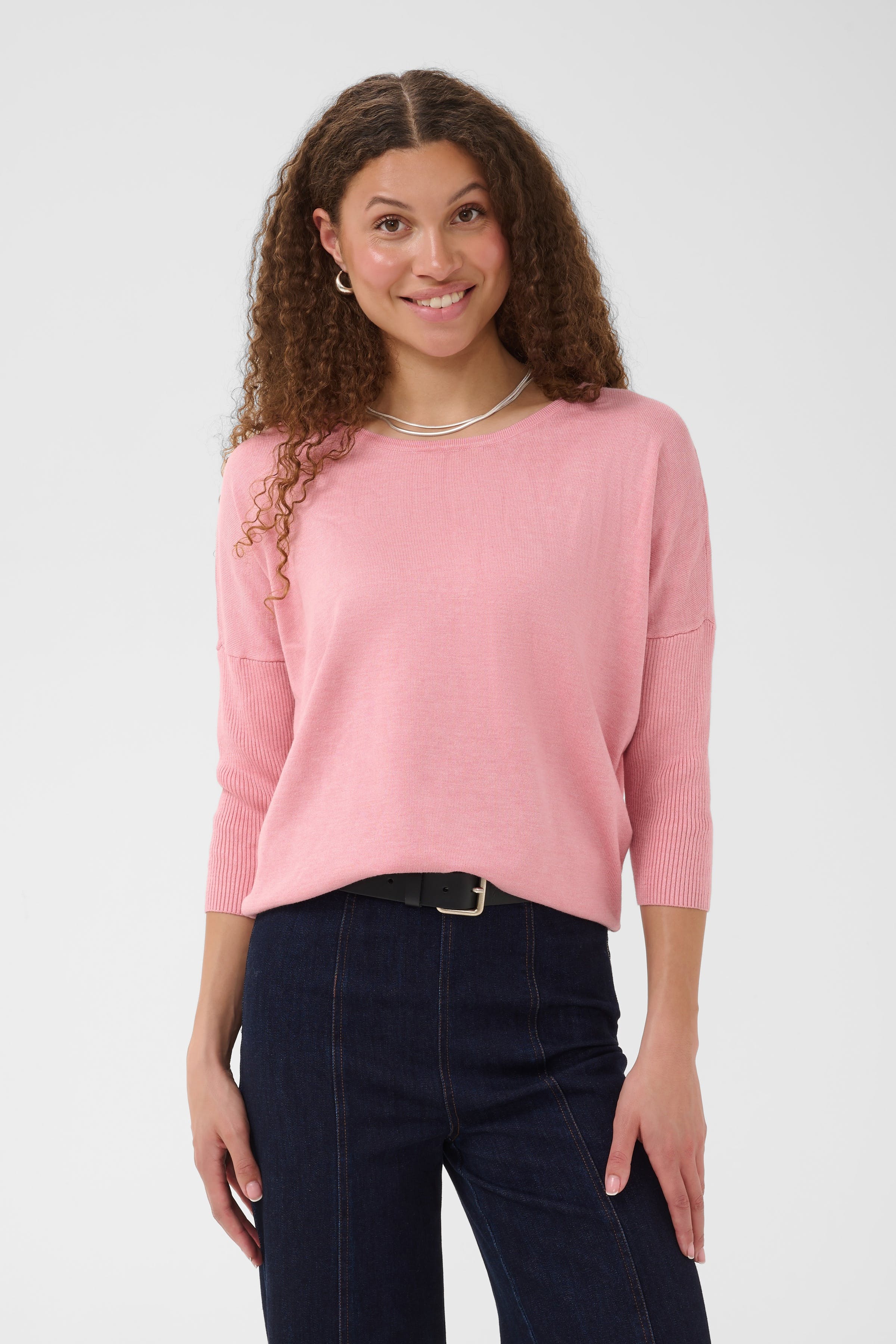 MilaSZ R-Neck Pullover LOOKBOOK FRONT 30500003-1423071