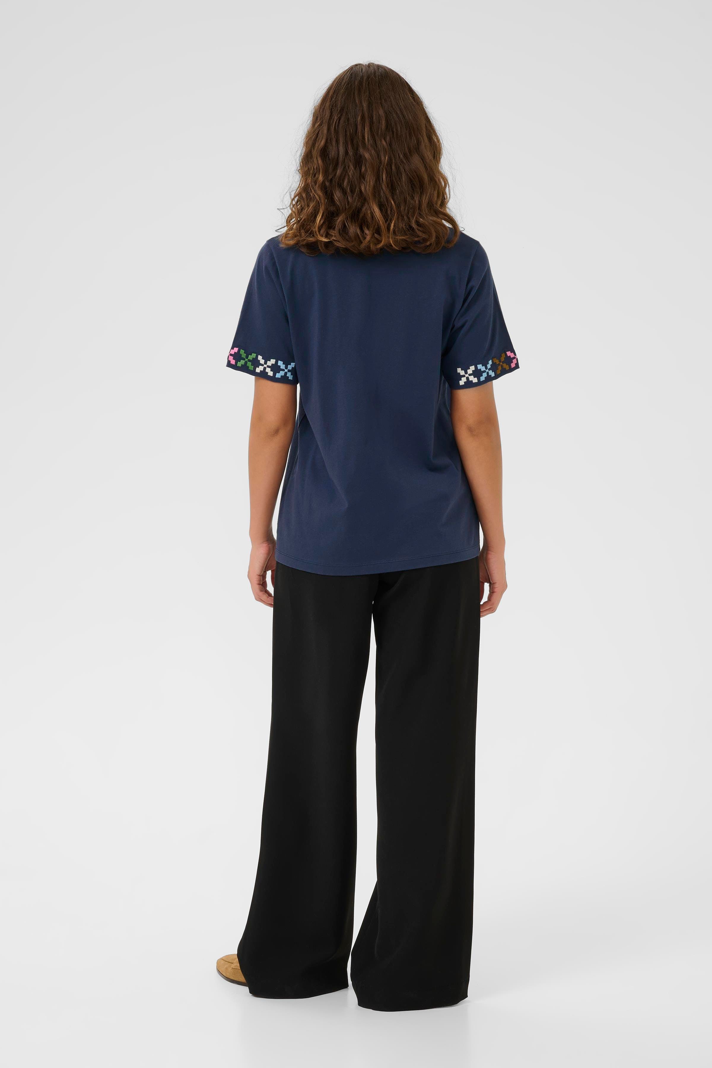 CUbama T-shirt with embroidery LOOKBOOK BACK 50112733-194024