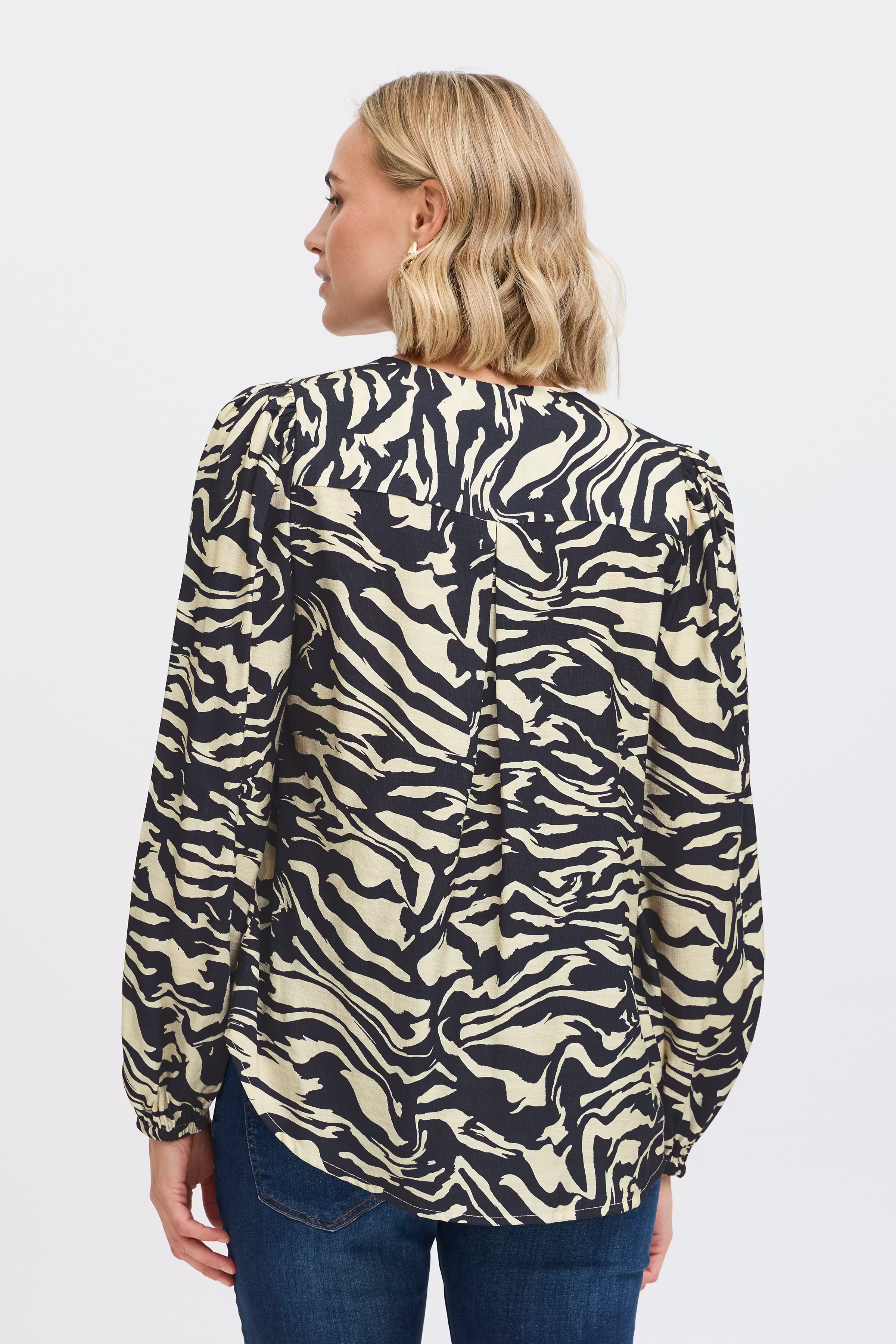 FRARIANA Bluse LOOKBOOK BACK 20614542-203623