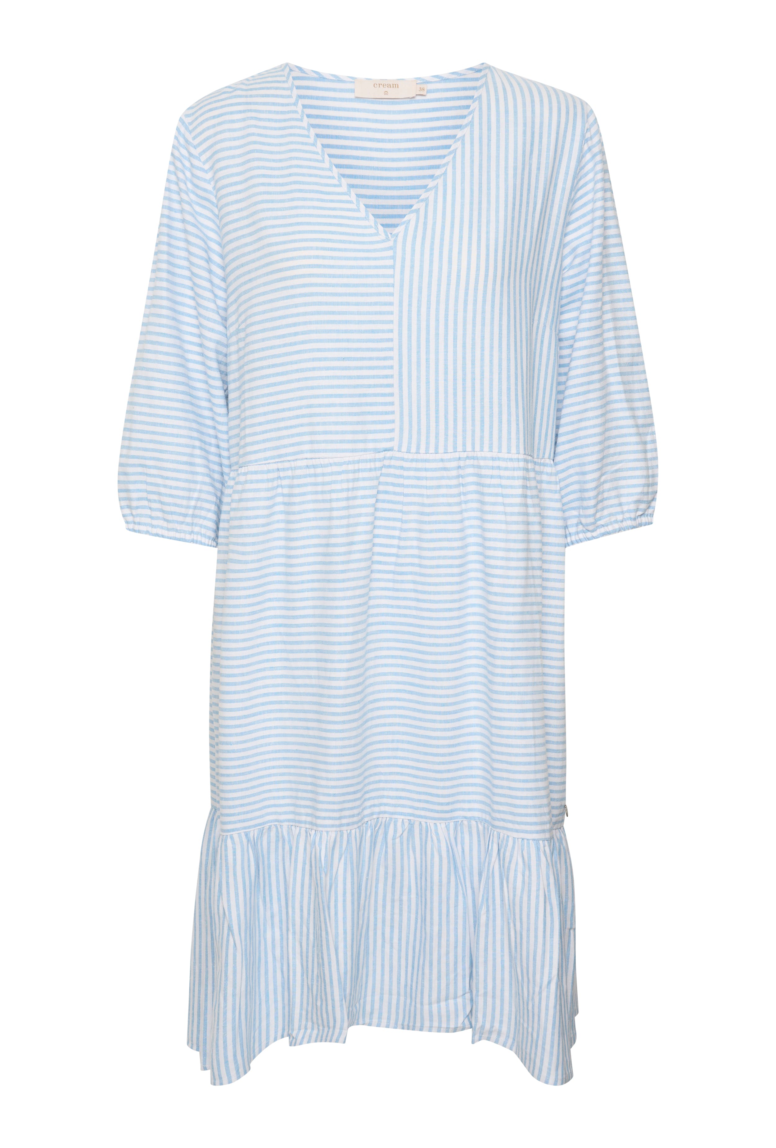 CRVenta Linen Dress PACK FRONT 10609852-104396