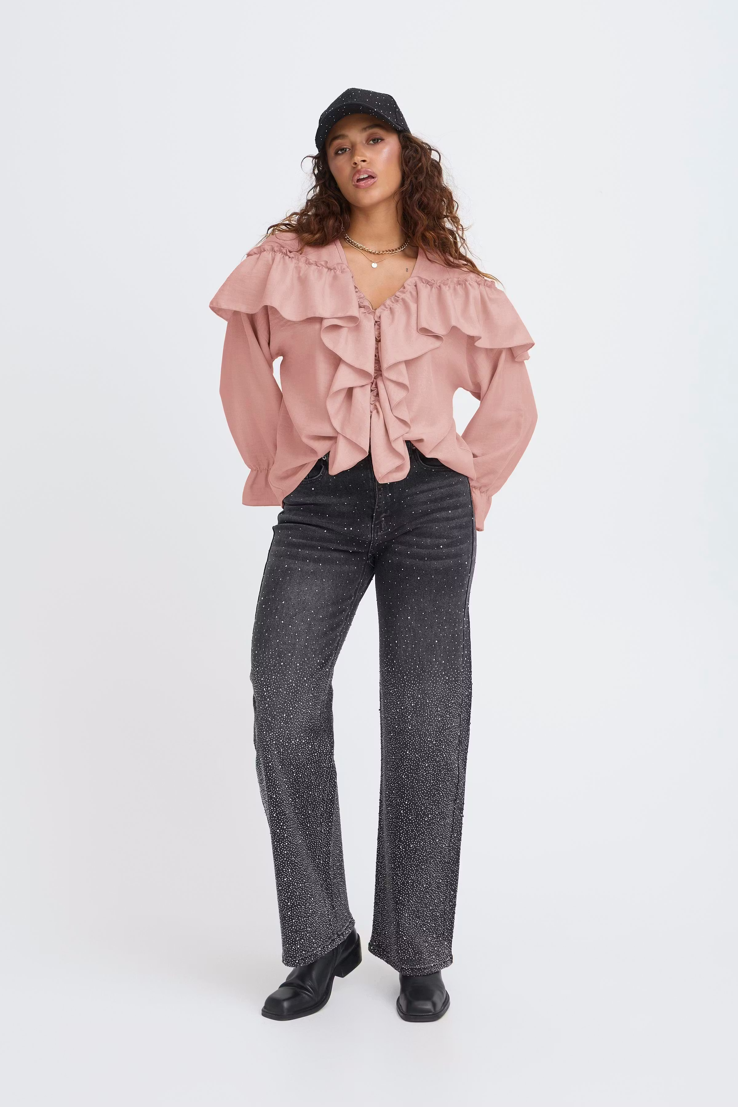 SBFREYA Bluse LOOKBOOK FRONT 22101117-151512