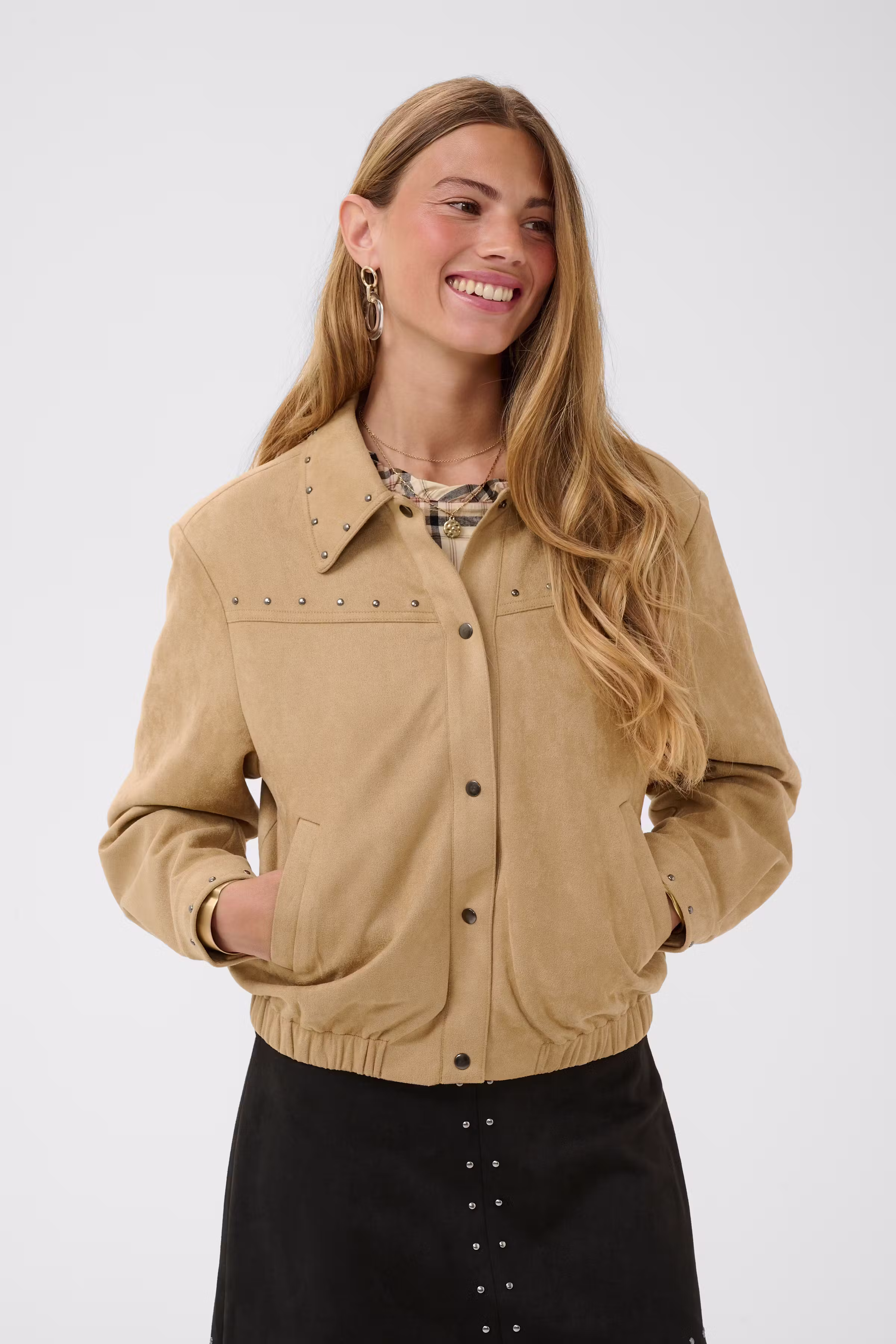 CRWinny Casual Jacke LOOKBOOK FRONT 10615180-151114