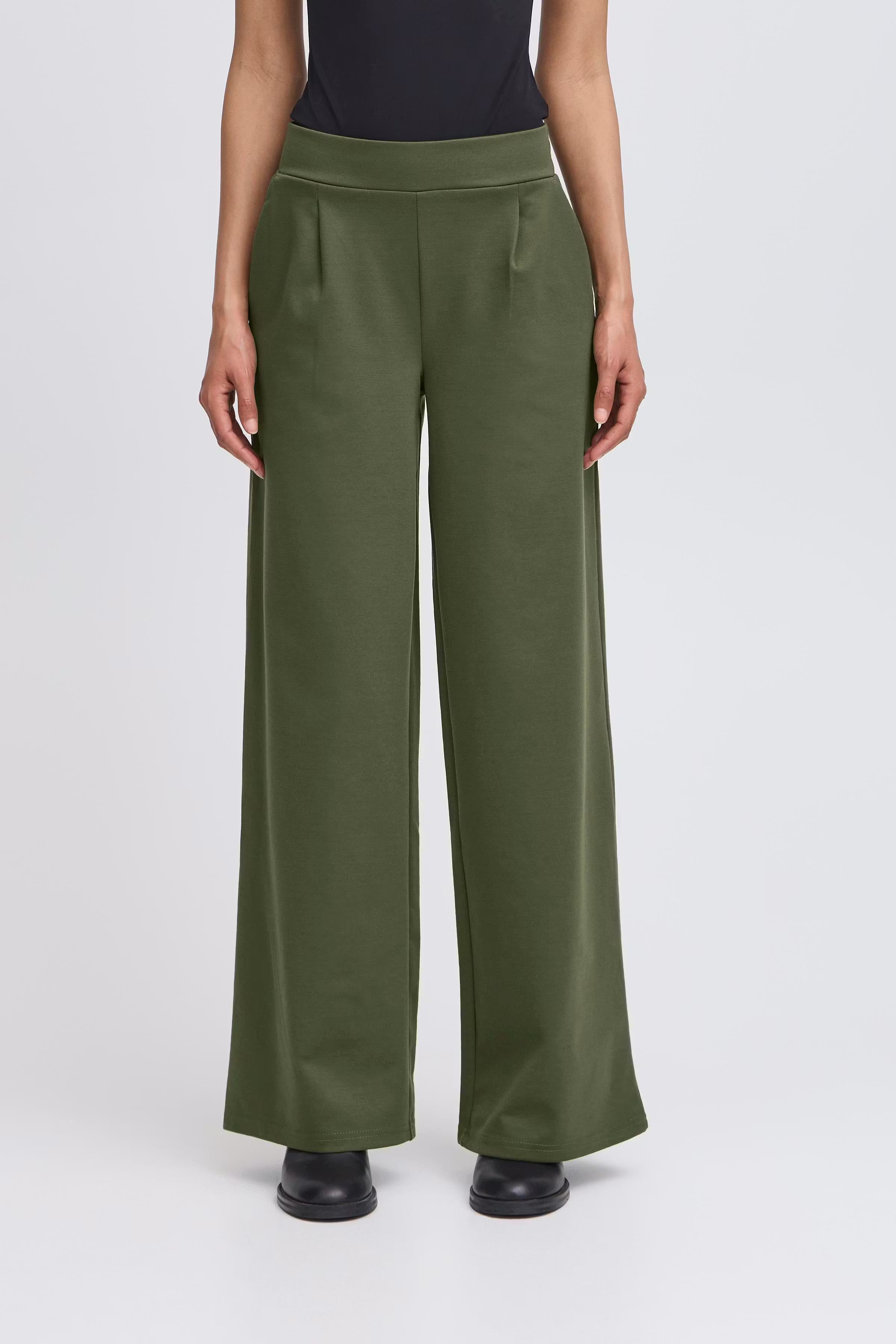 IHKATE LONG WIDE  Bukser LOOKBOOK FRONT 20118337-190419