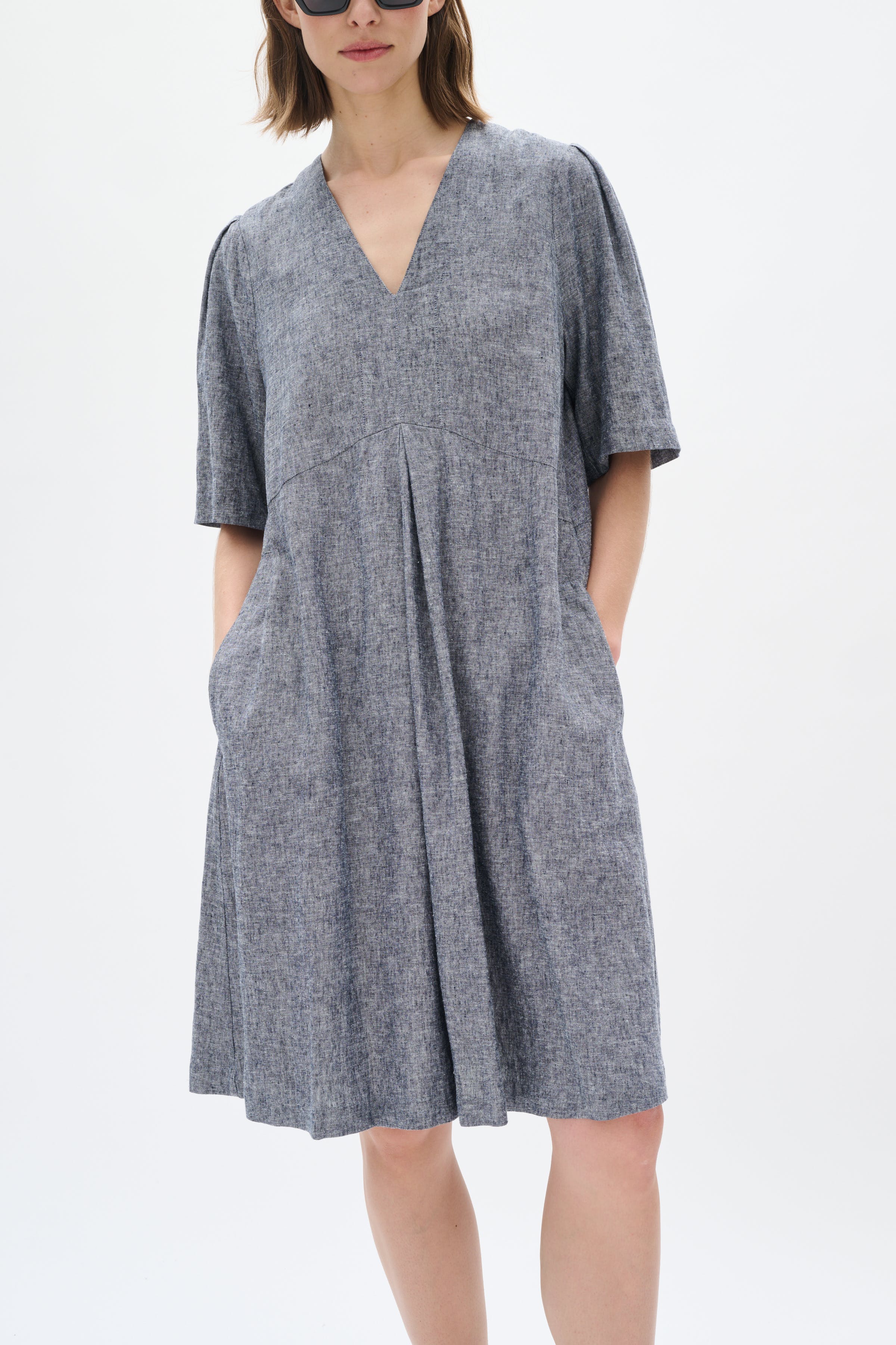 RimoneIW Linen Dress LOOKBOOK FRONT 30110365-302004