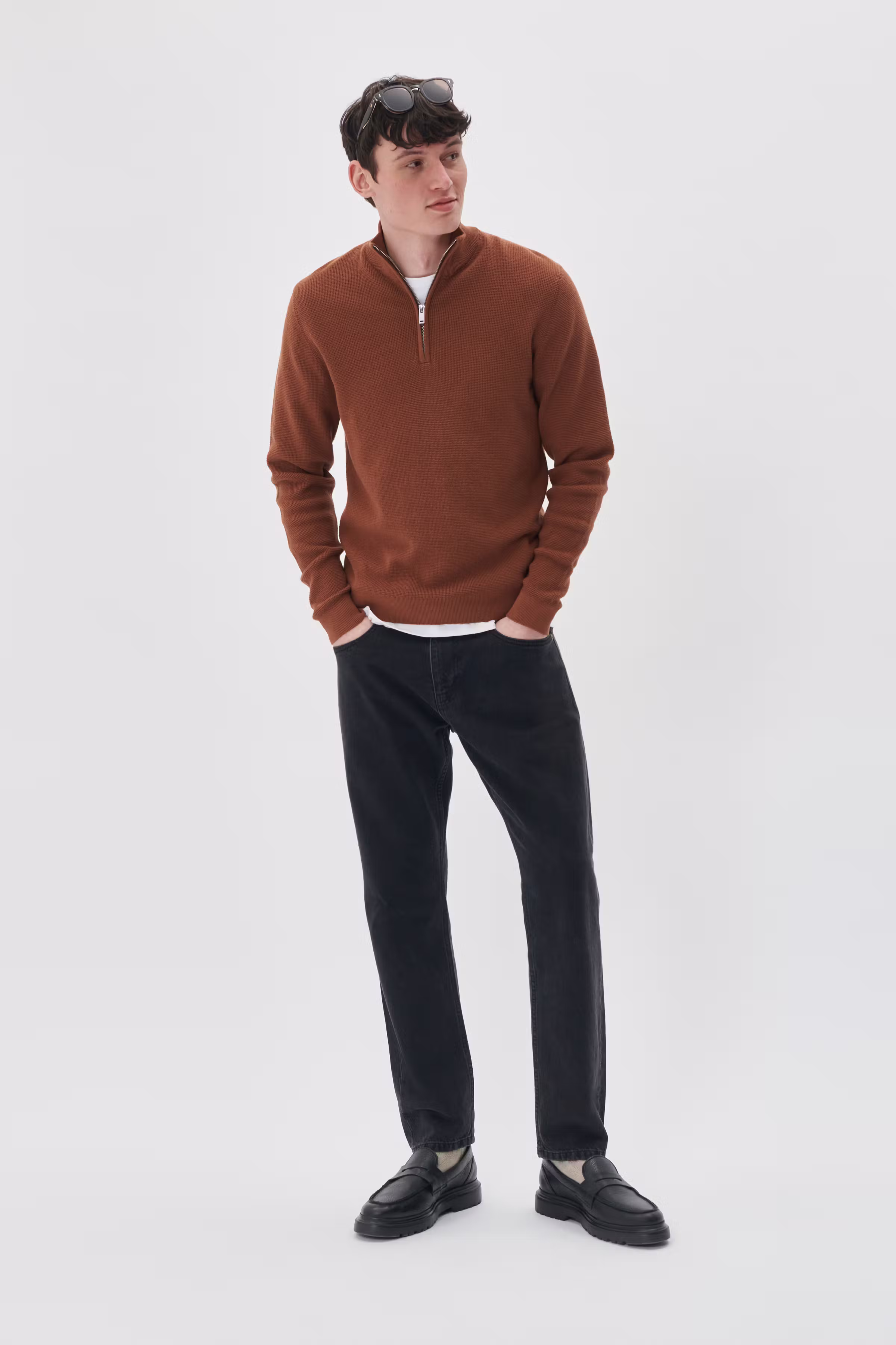 MAlagoon Half-Zip Pullover LOOKBOOK FRONT 30207192-191242