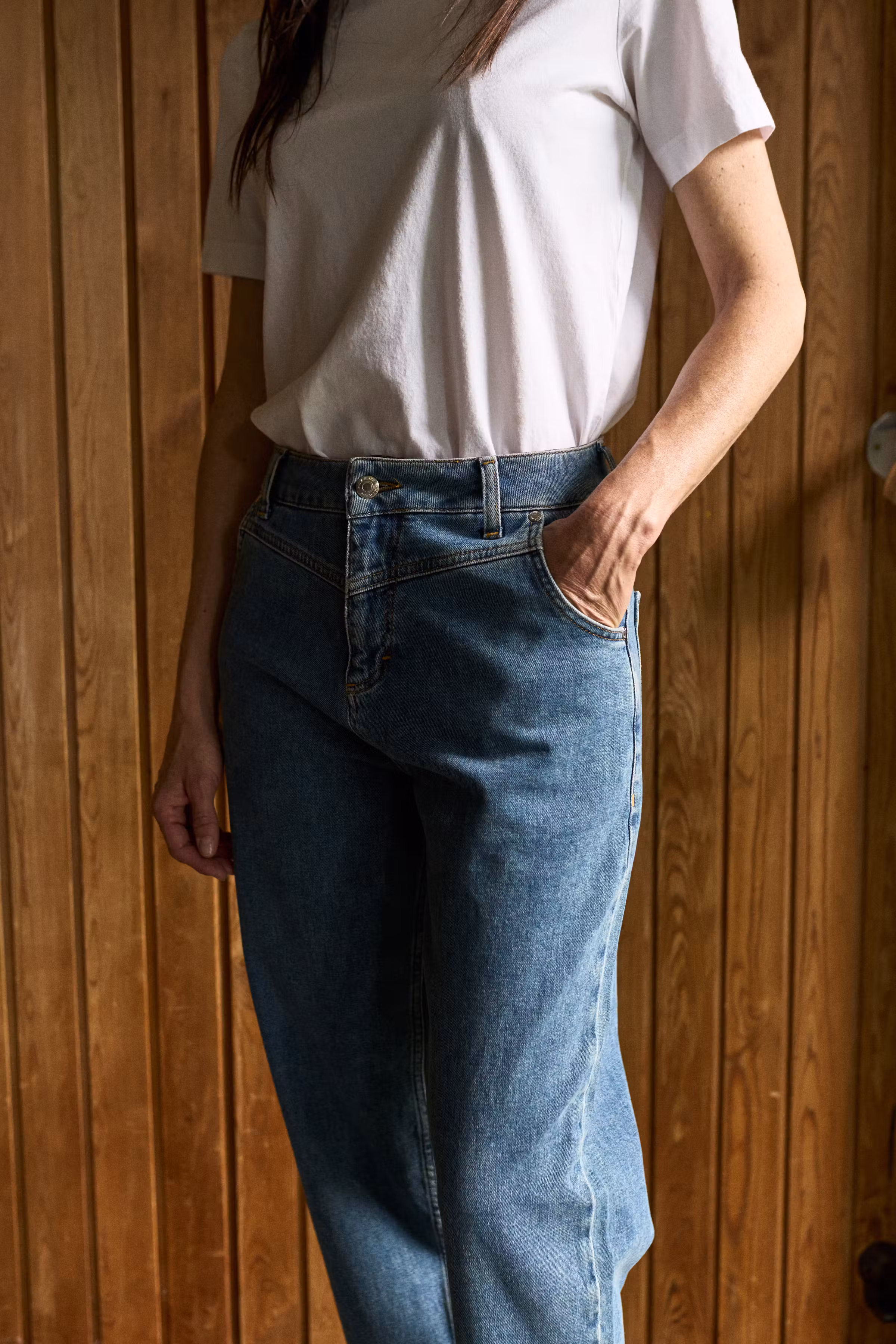 PZLIRA UHW Jeans Tapered Leg LOCATION NONE 50209032-200005