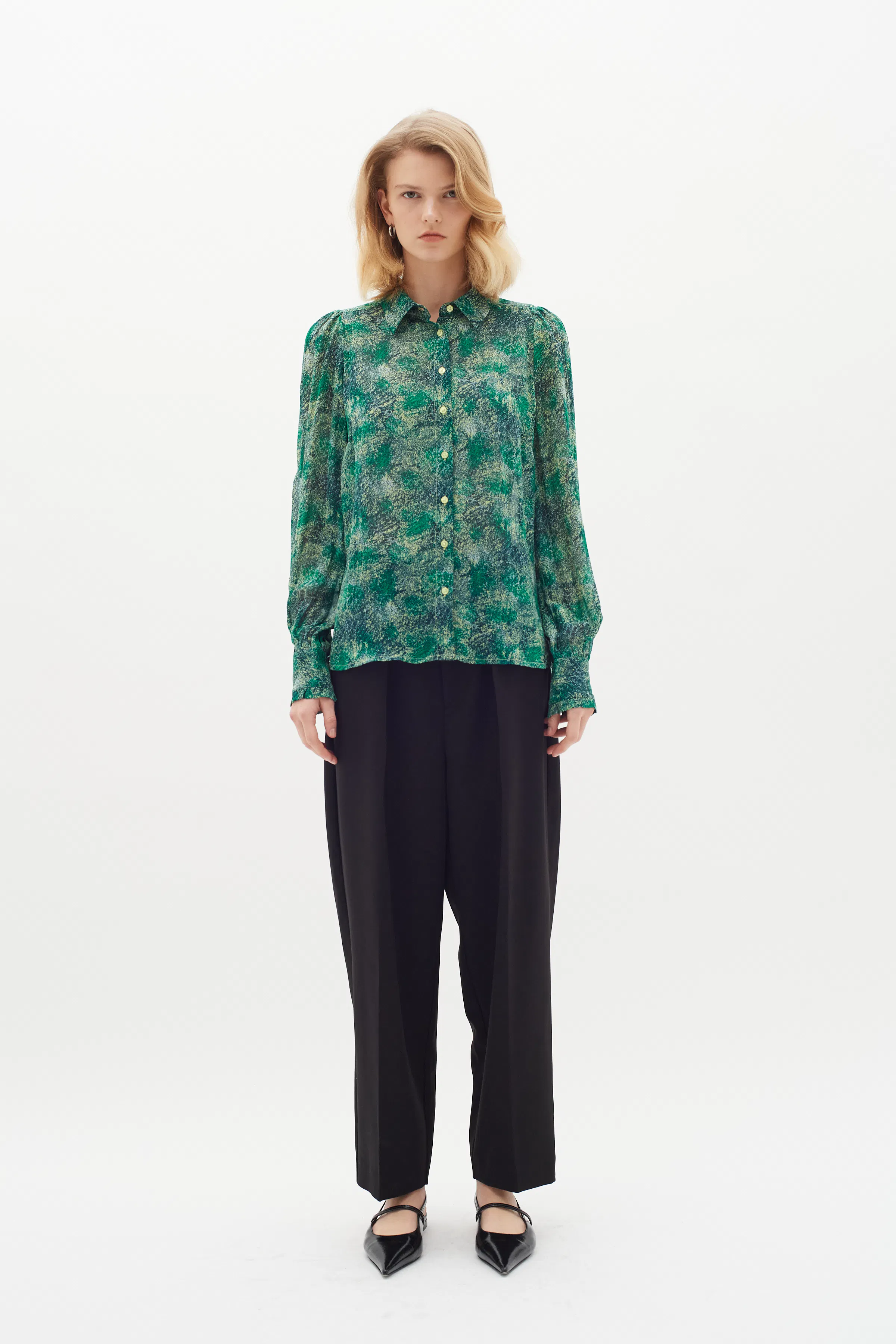 DavilaIW Skjorte LOOKBOOK FRONT 30108145-303100