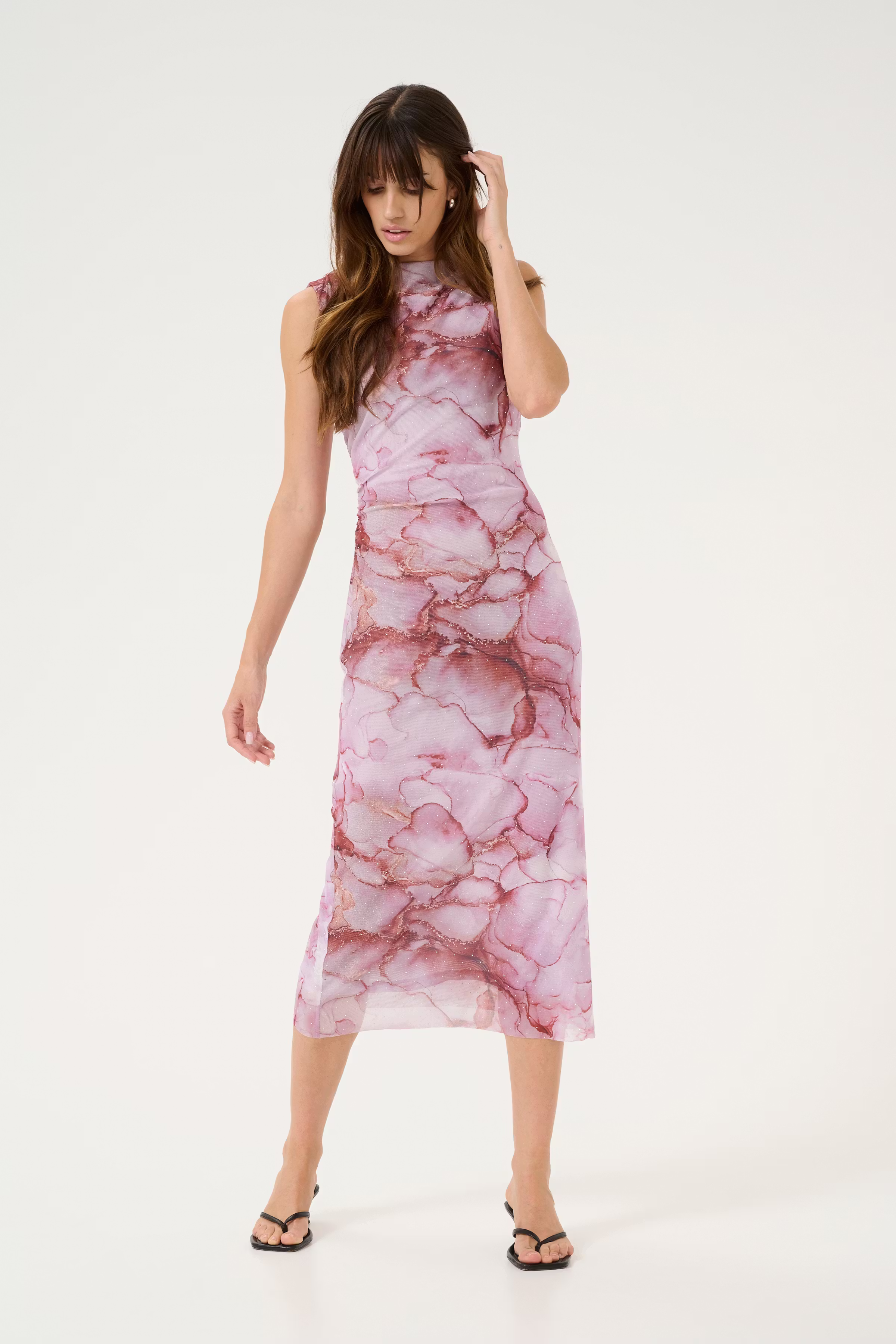 CUwiana Kleid mit Strasssteinen LOOKBOOK FRONT 50112084-108018