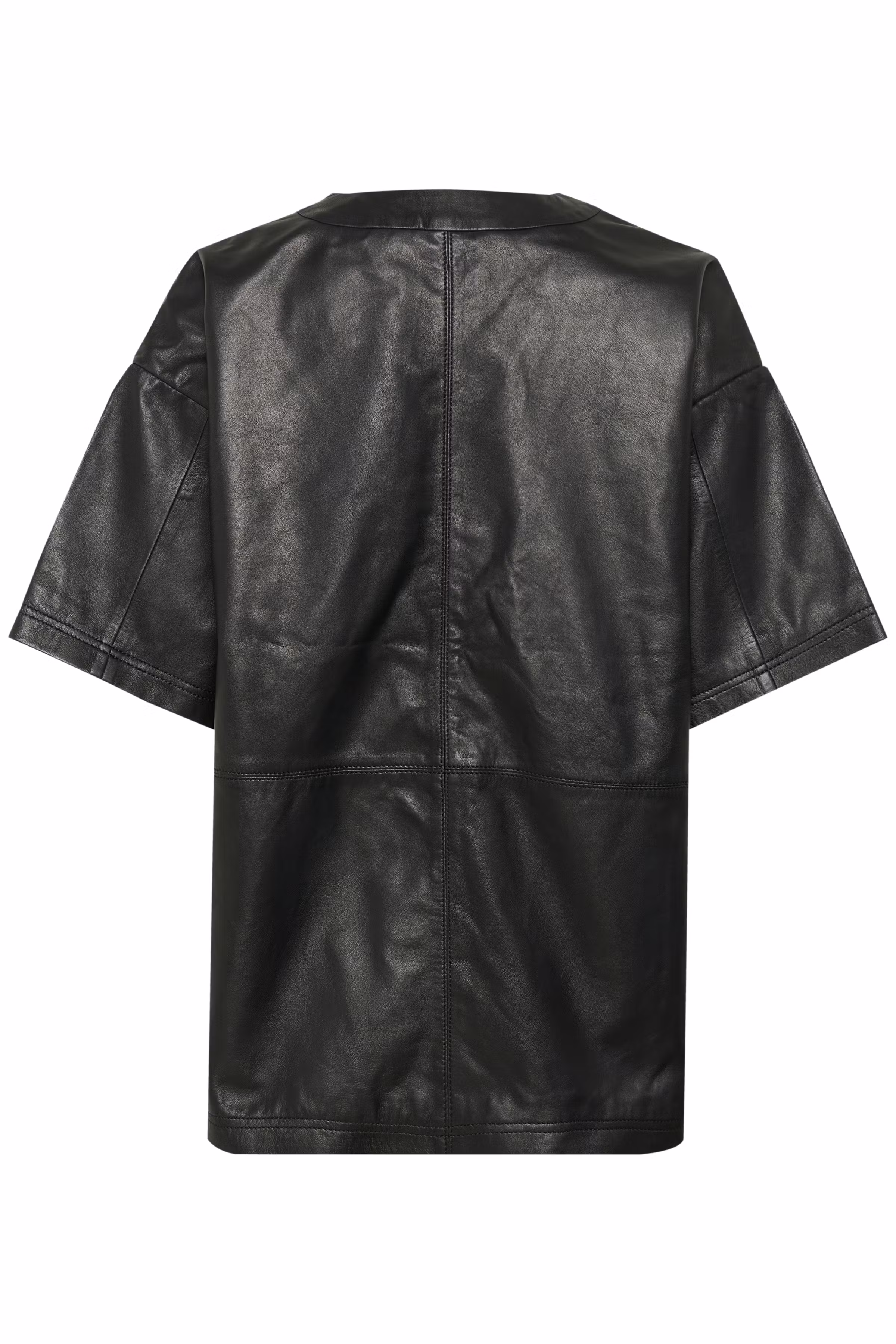 CUatam Bluse i læder PACK BACK 50112121-500012