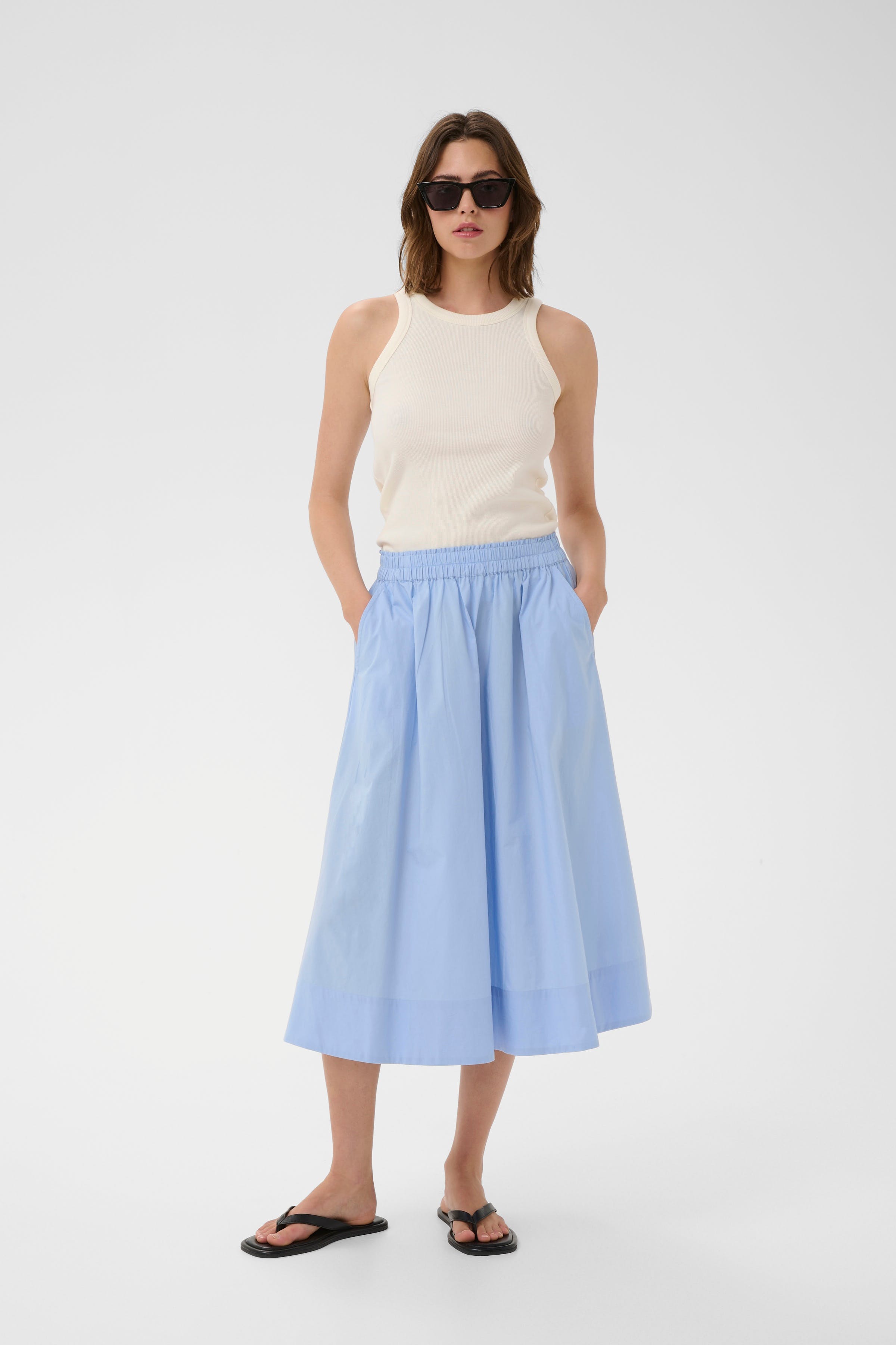 DaffodilIW Skjørt LOOKBOOK FRONT 30110747-154031