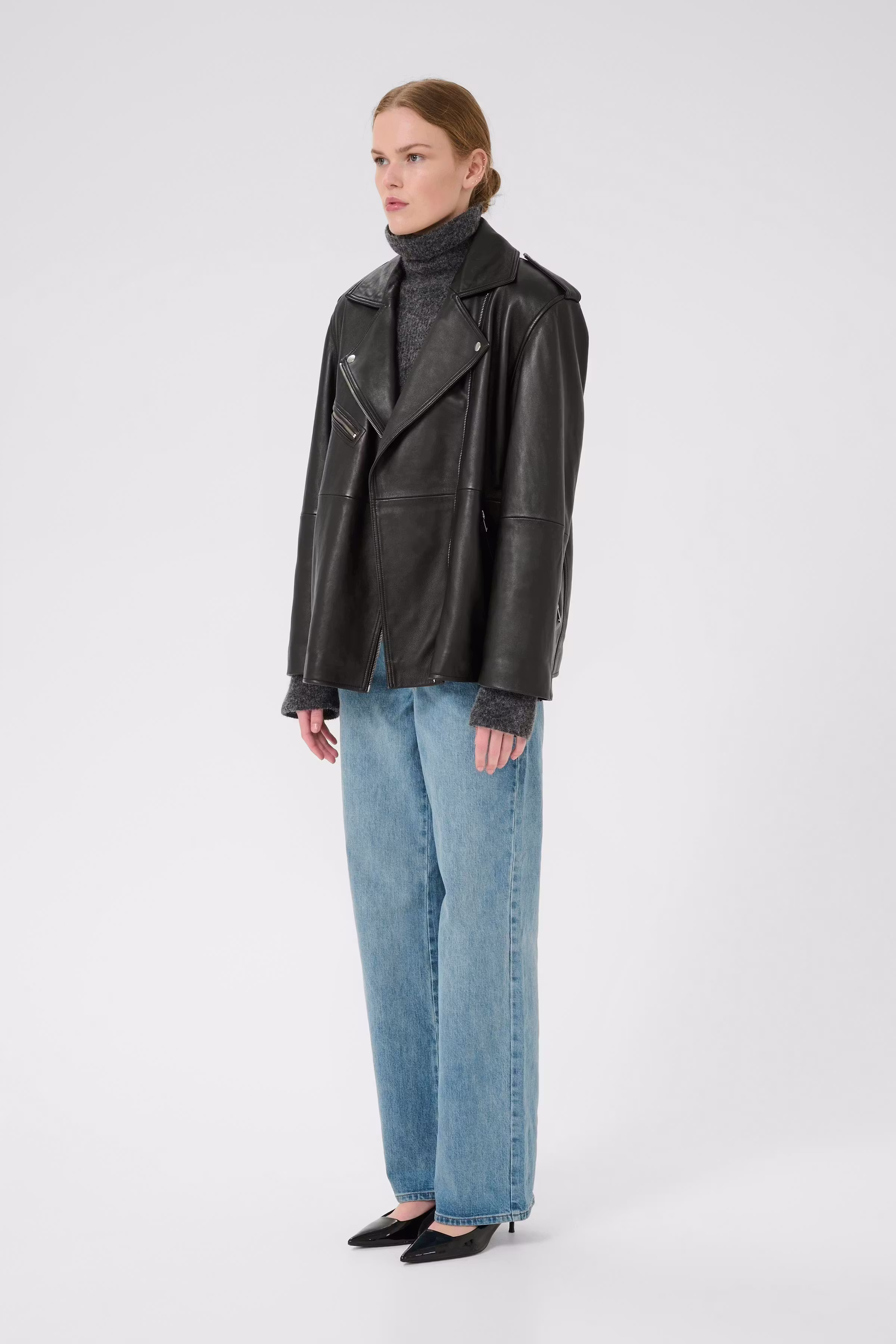 NaomiGZ Skinnjakke LOOKBOOK FRONT 10909190-100017