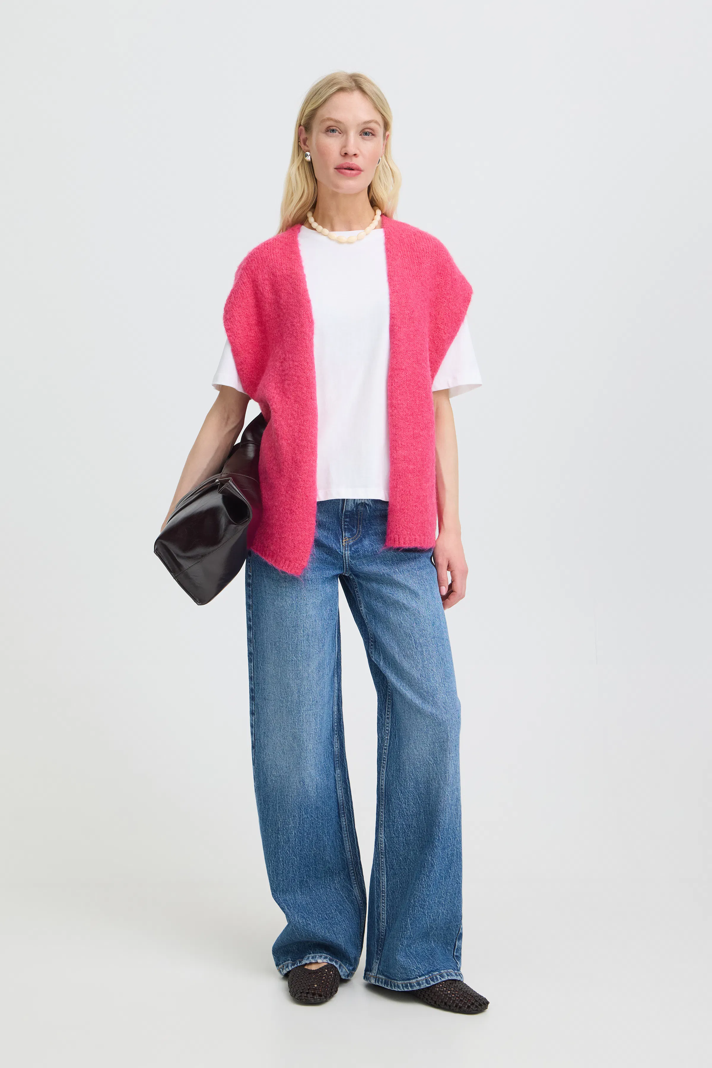 BYMILLERS Strikket vest LOOKBOOK FRONT 20818615-192434