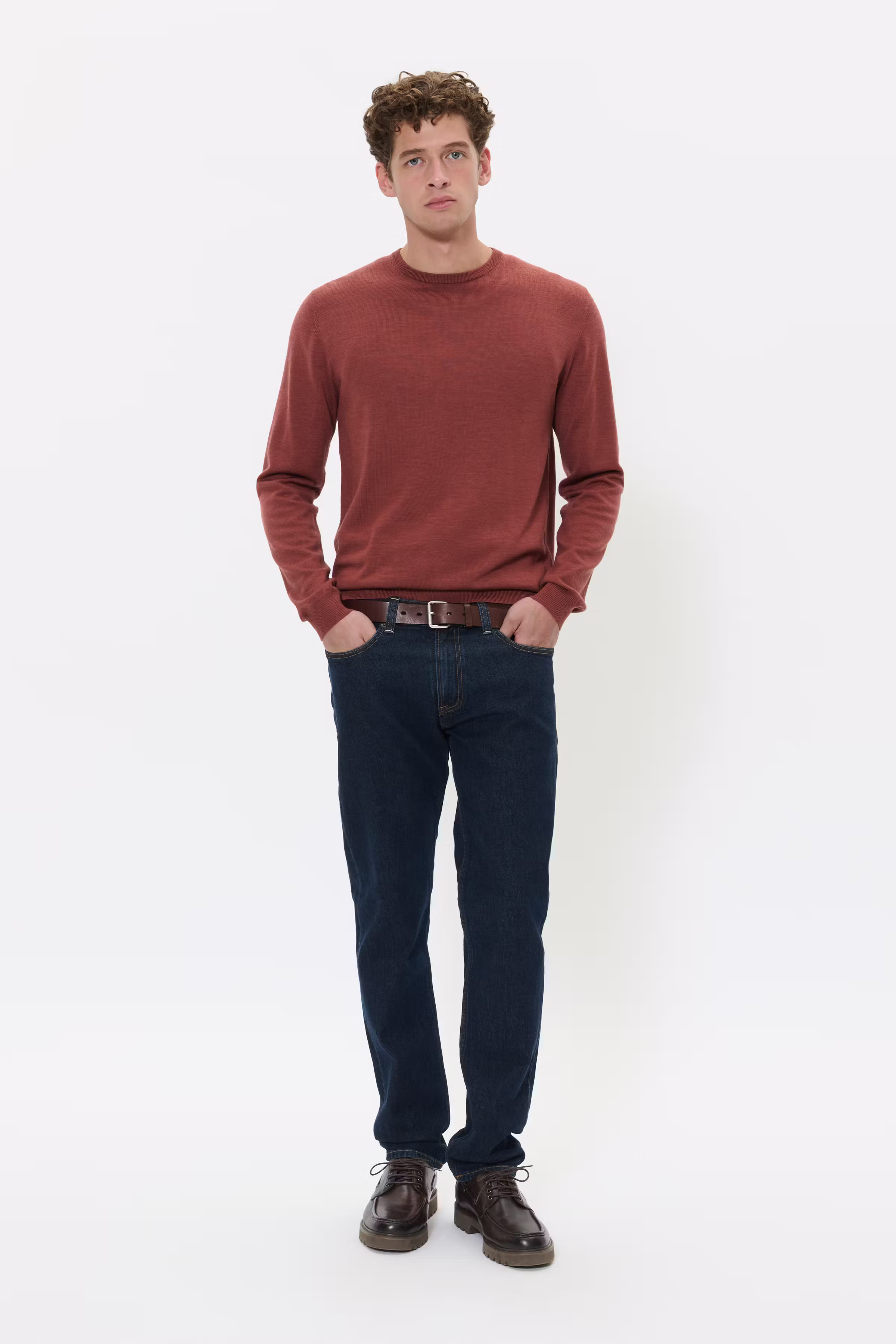 Margrate Merino Pullover LOOKBOOK FRONT 30200611-1915331