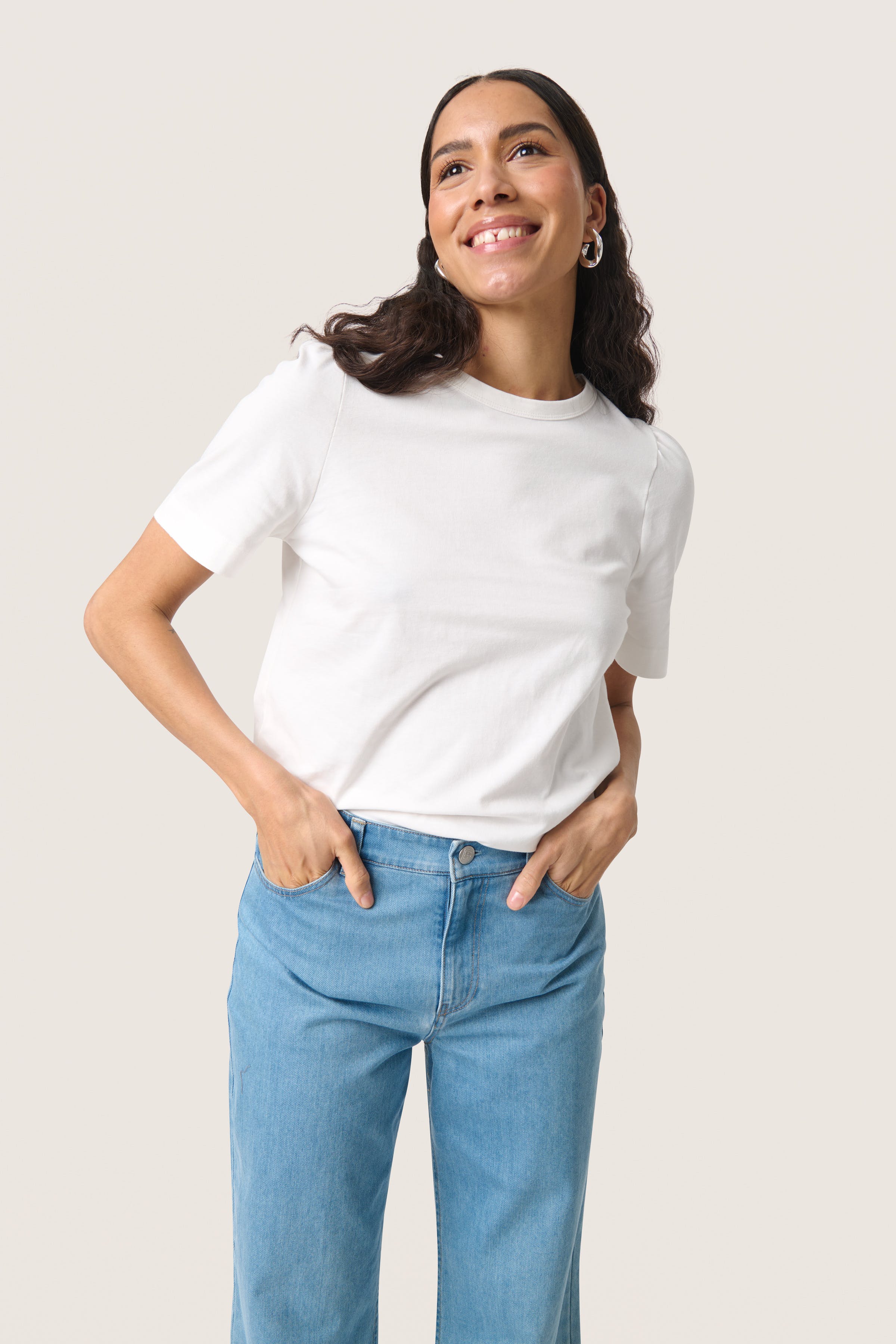 SLJina T-shirt LOOKBOOK FRONT 30408074-111001