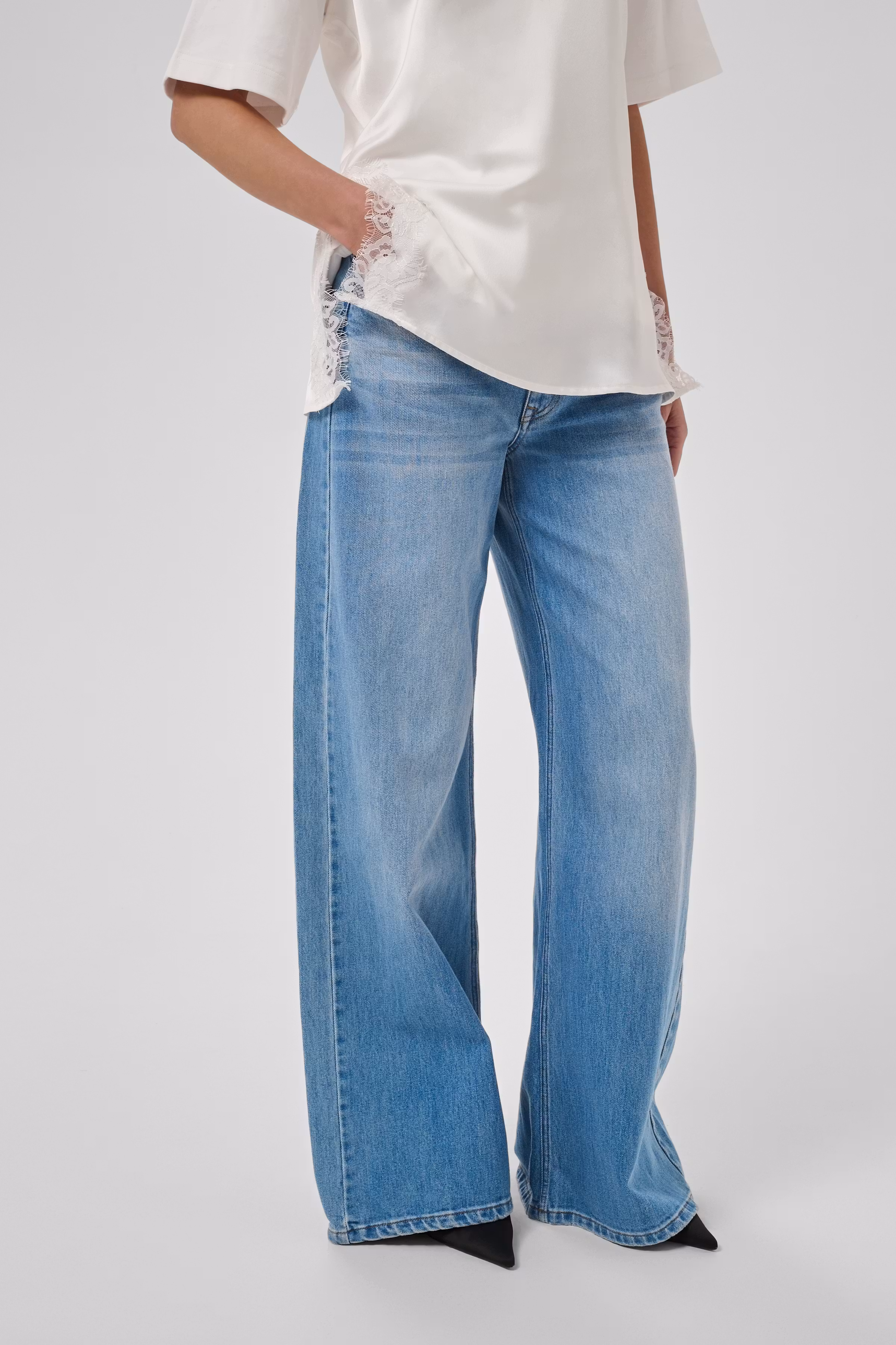 MWNida Wide leg jeans LOOKBOOK FRONT 10705634-100047