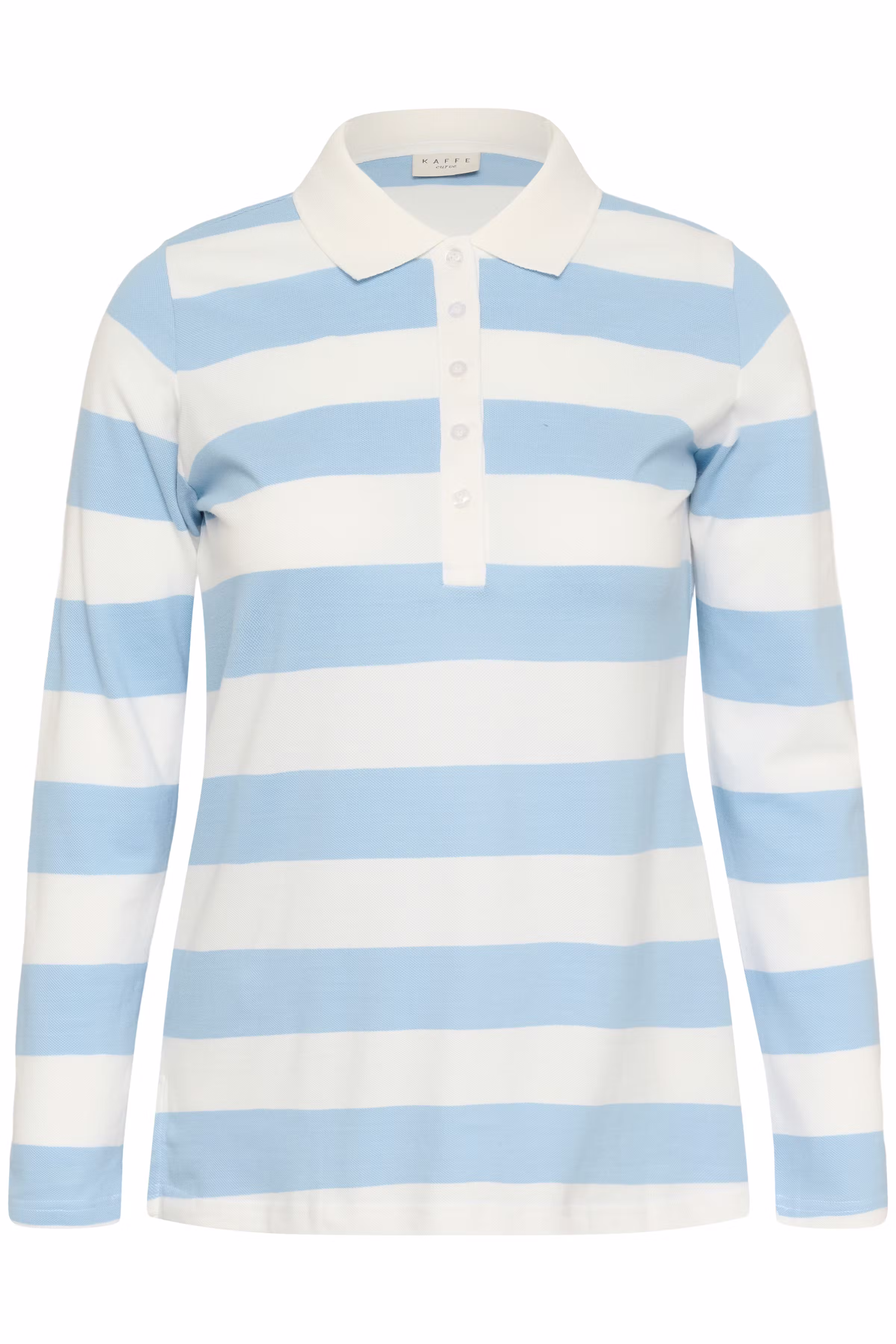 KCmiana Stribet Langærmet Polo PACK FRONT 10583934-108952