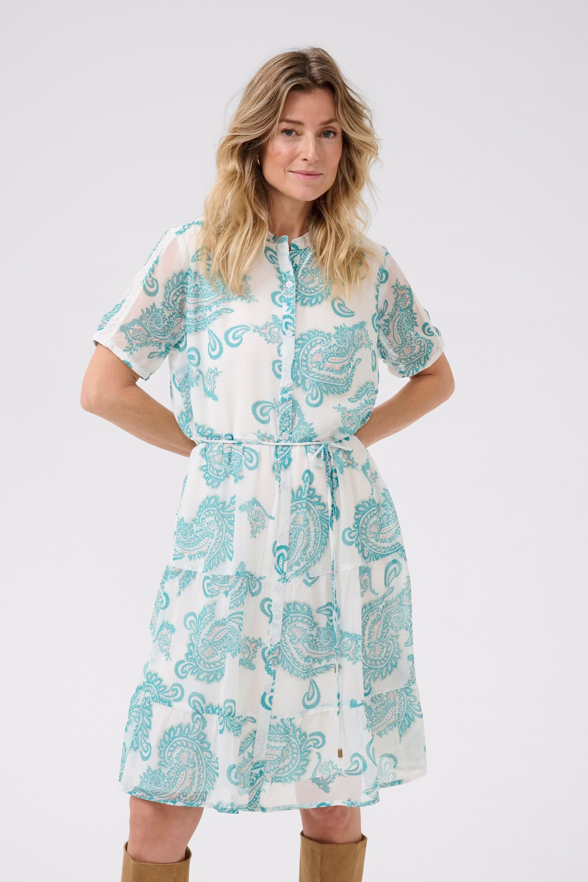 CRSamira Dress LOOKBOOK FRONT 10614731-104373