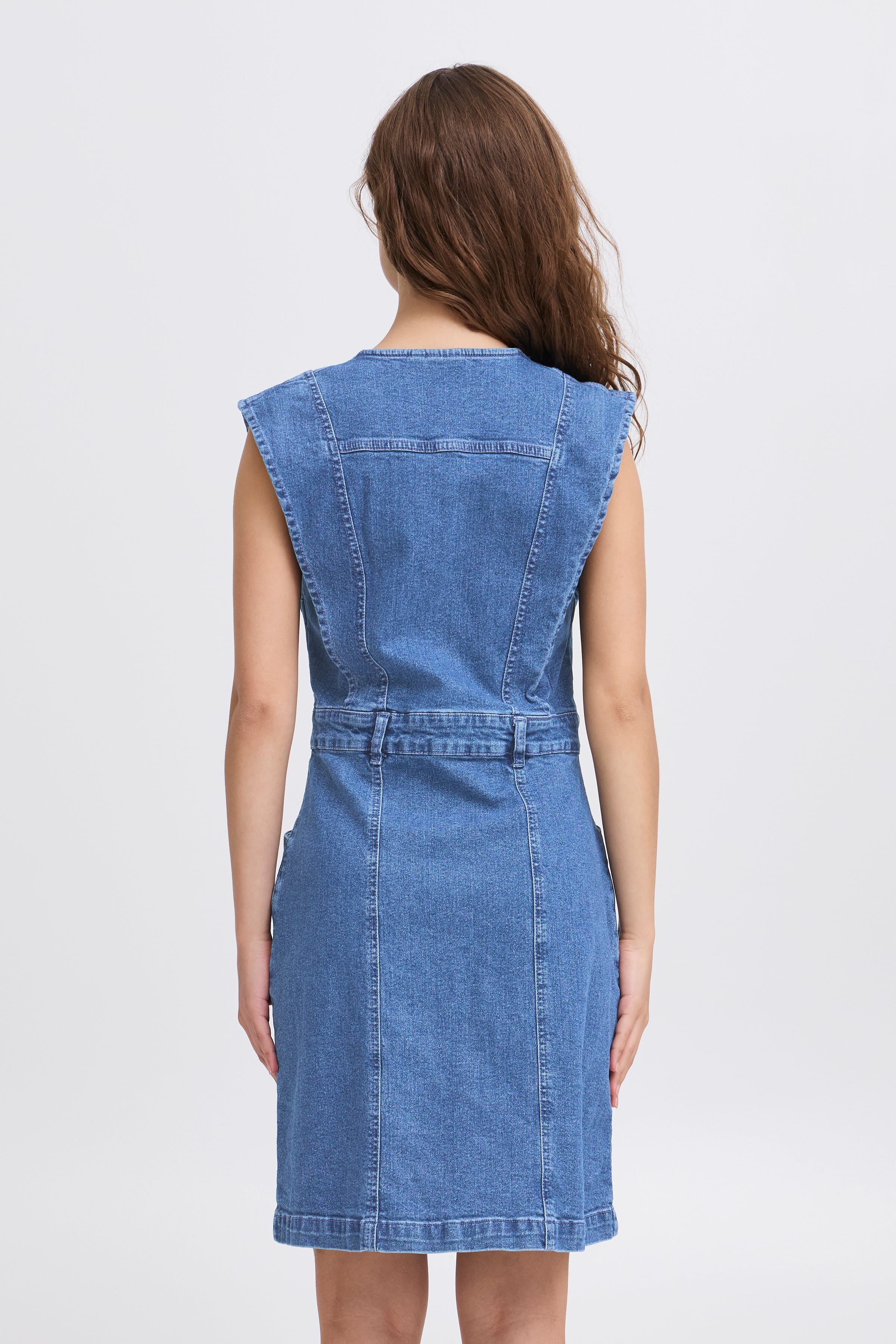 IHCALLY Denim dress LOOKBOOK BACK 20122705-200928