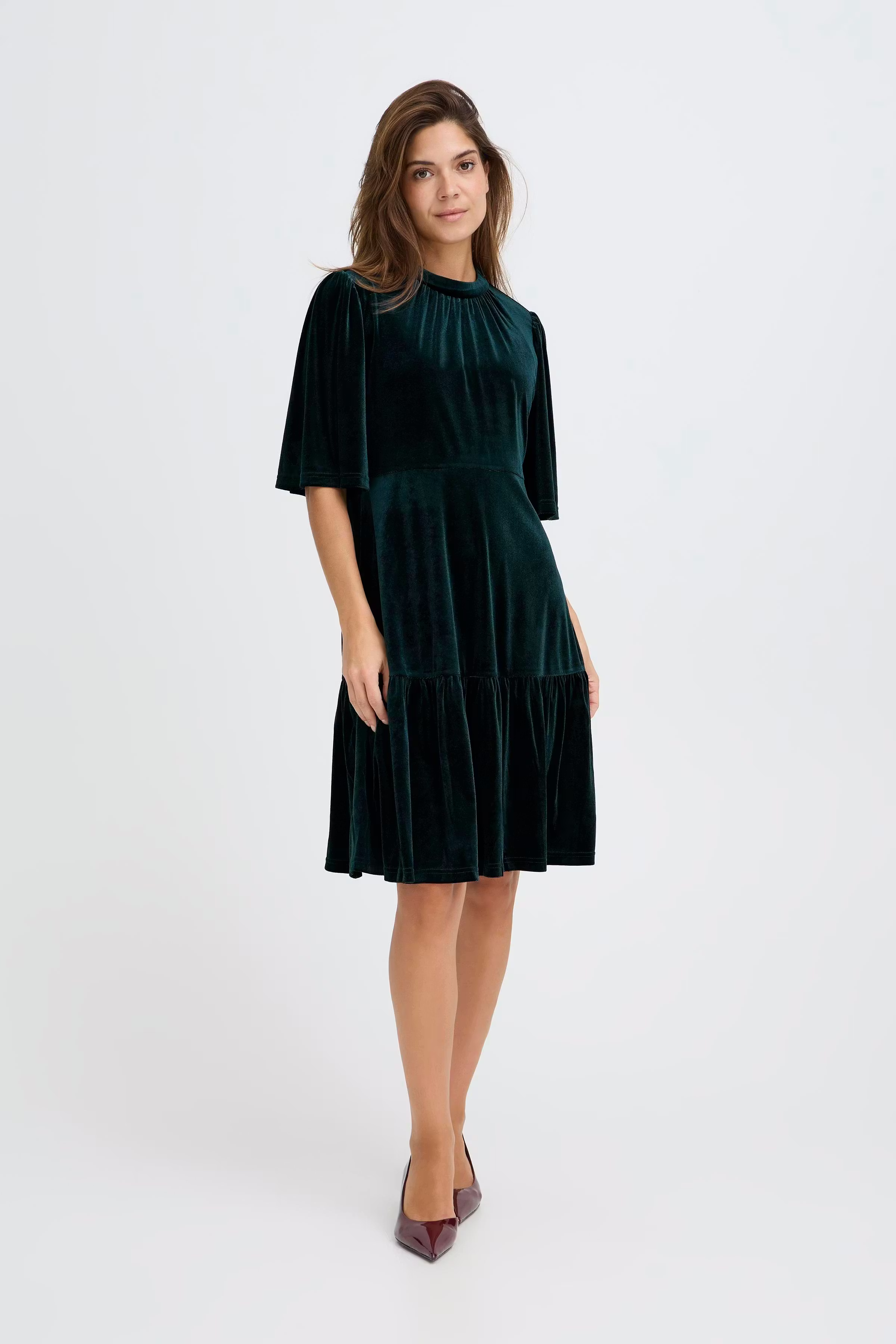 PZBARBARA Kjole LOOKBOOK FRONT 50210168-194908