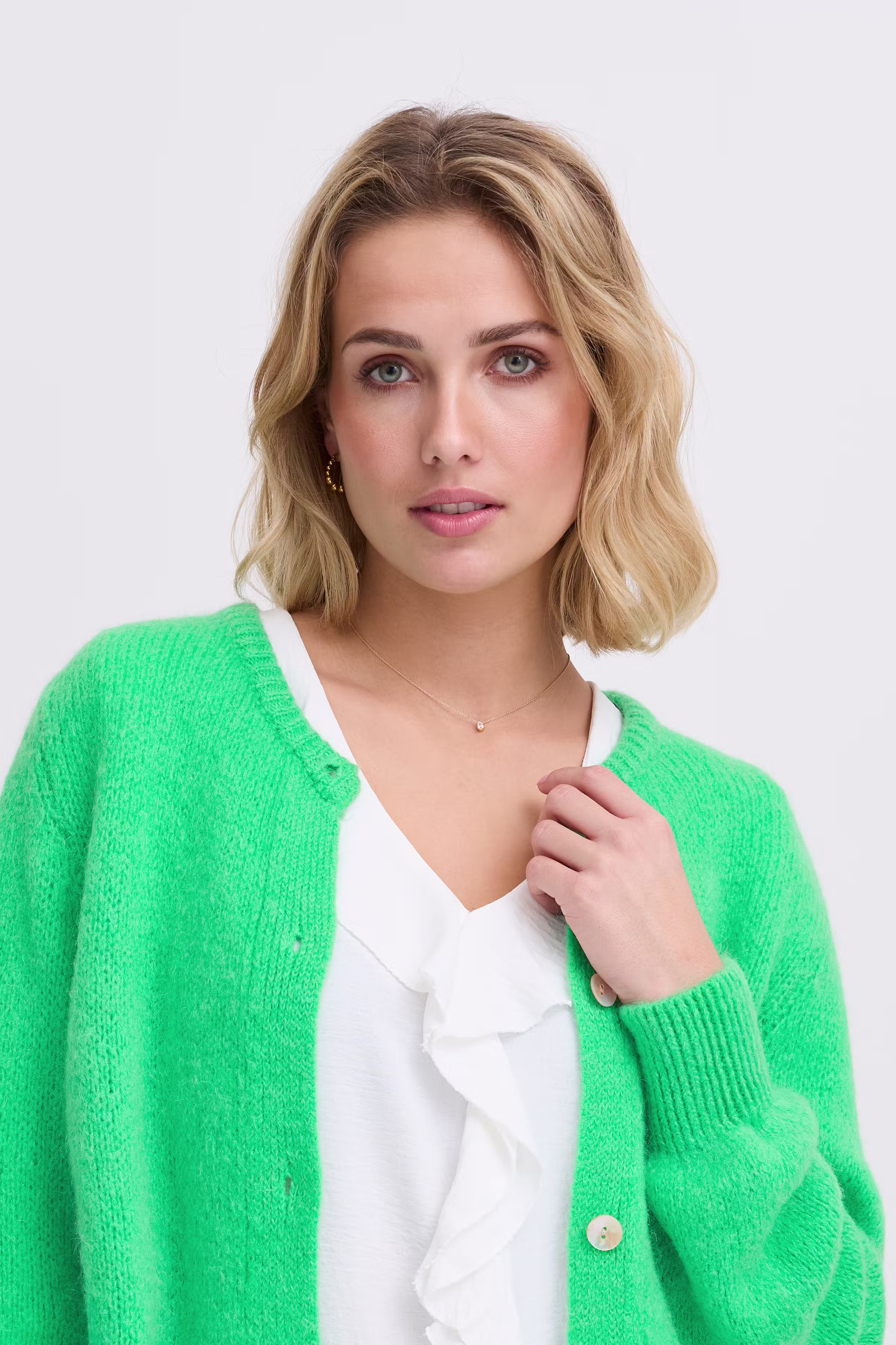 SBGULVIG Cardigan LOOKBOOK DETAIL 22100655-166127
