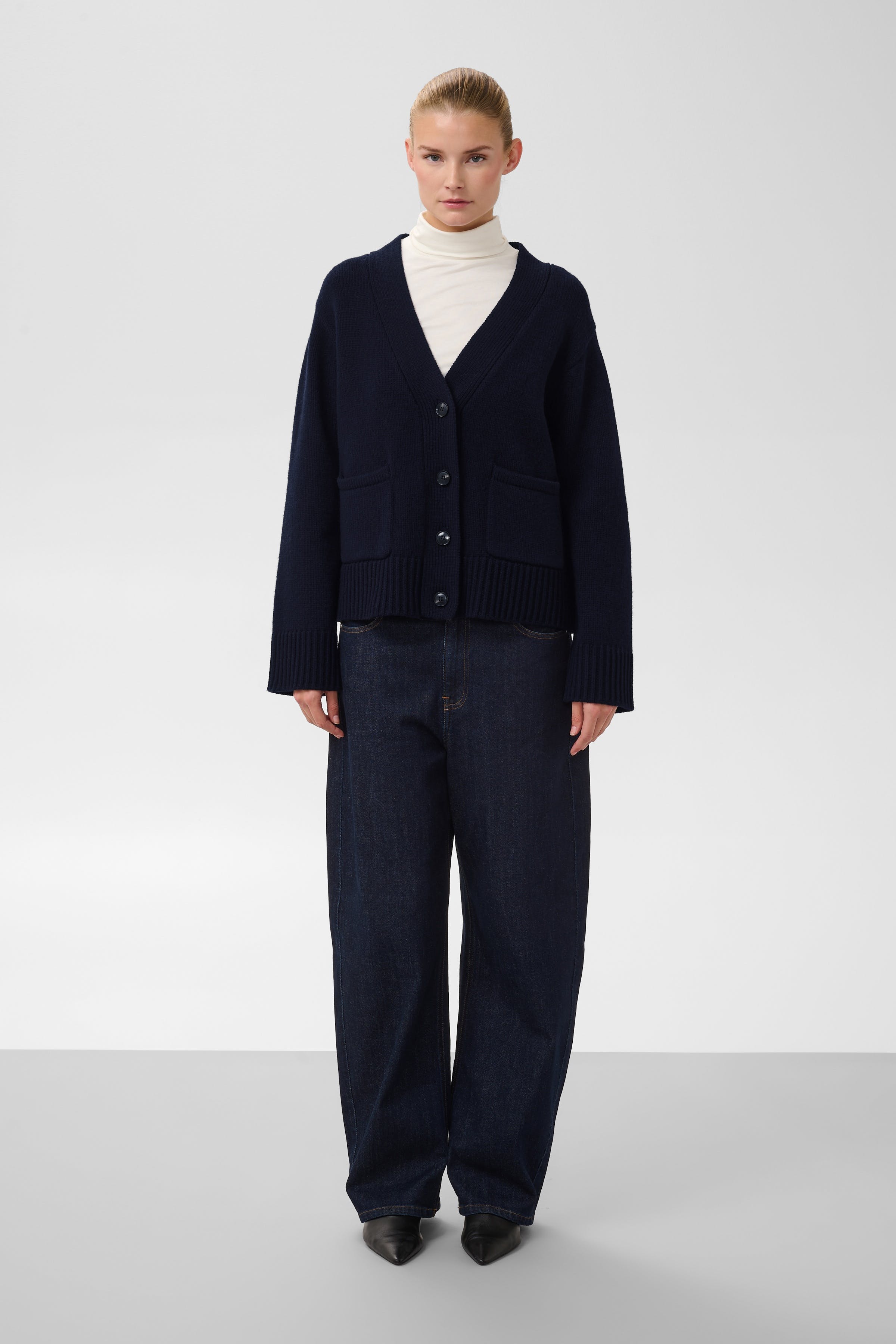 SLMoline Cardigan 100% Wolle LOOKBOOK FRONT 30409682-193924