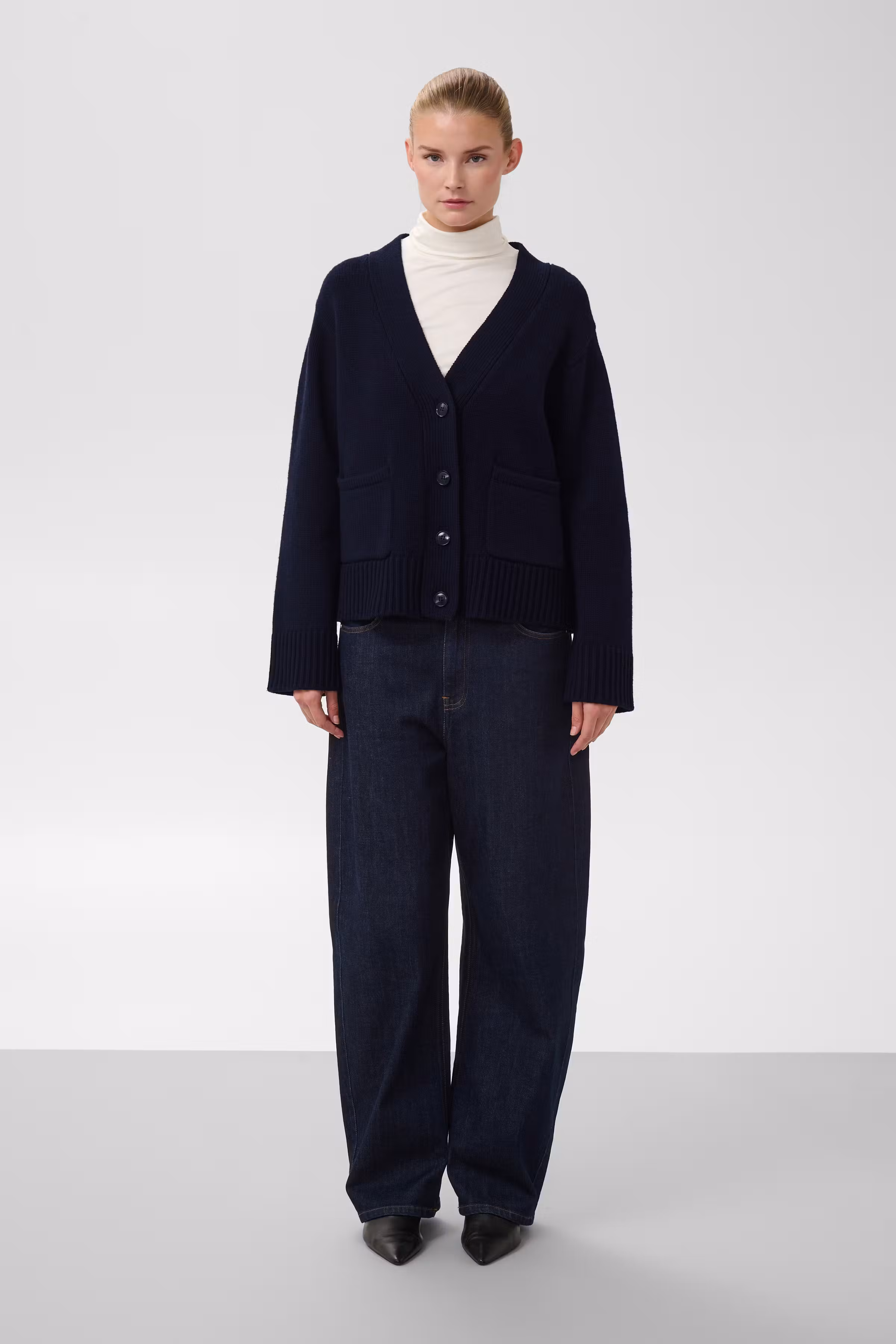 SLMoline Cardigan 100% Wolle LOOKBOOK FRONT 30409682-193924