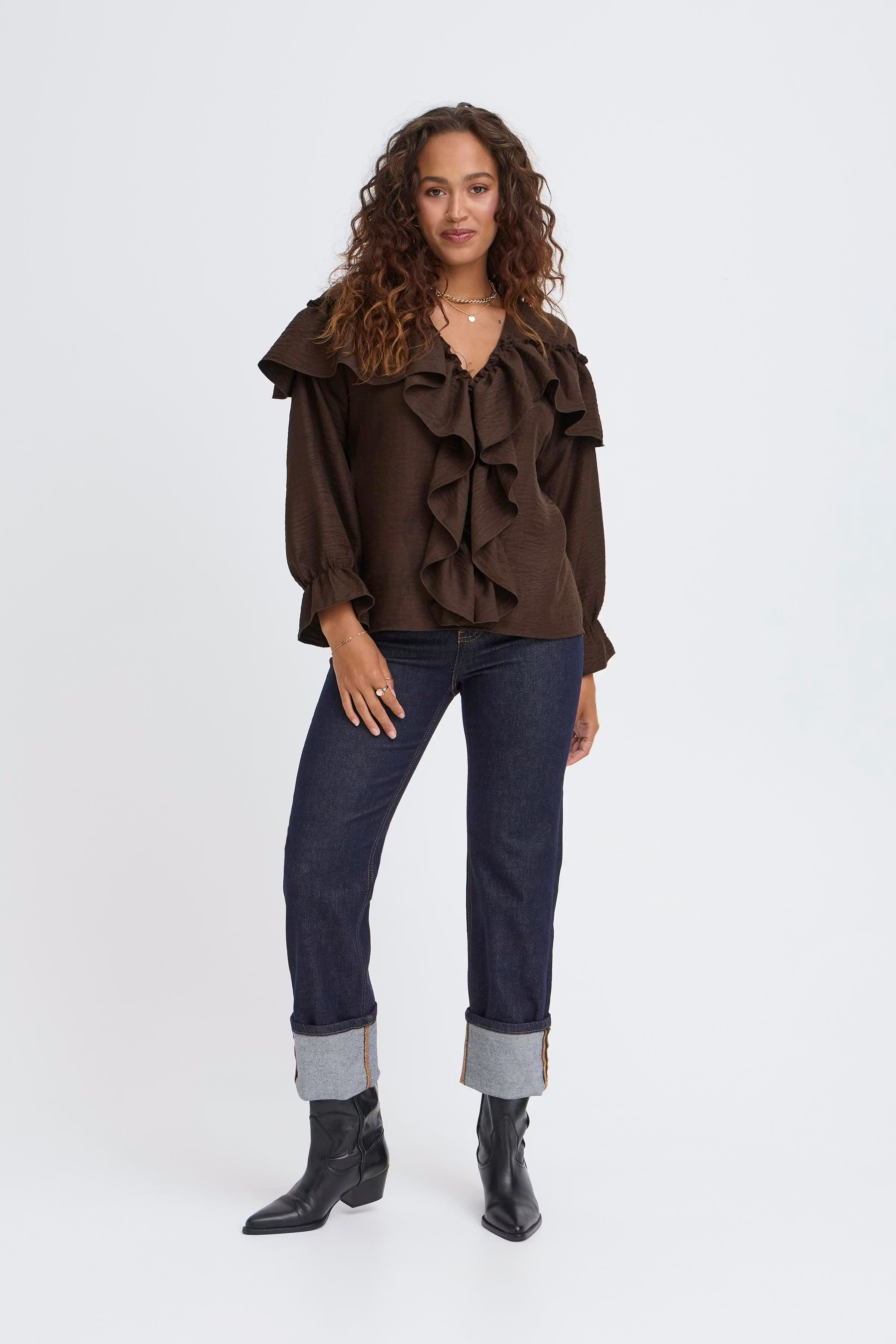 SBFREYA Bluse LOOKBOOK FRONT 22101117-191109