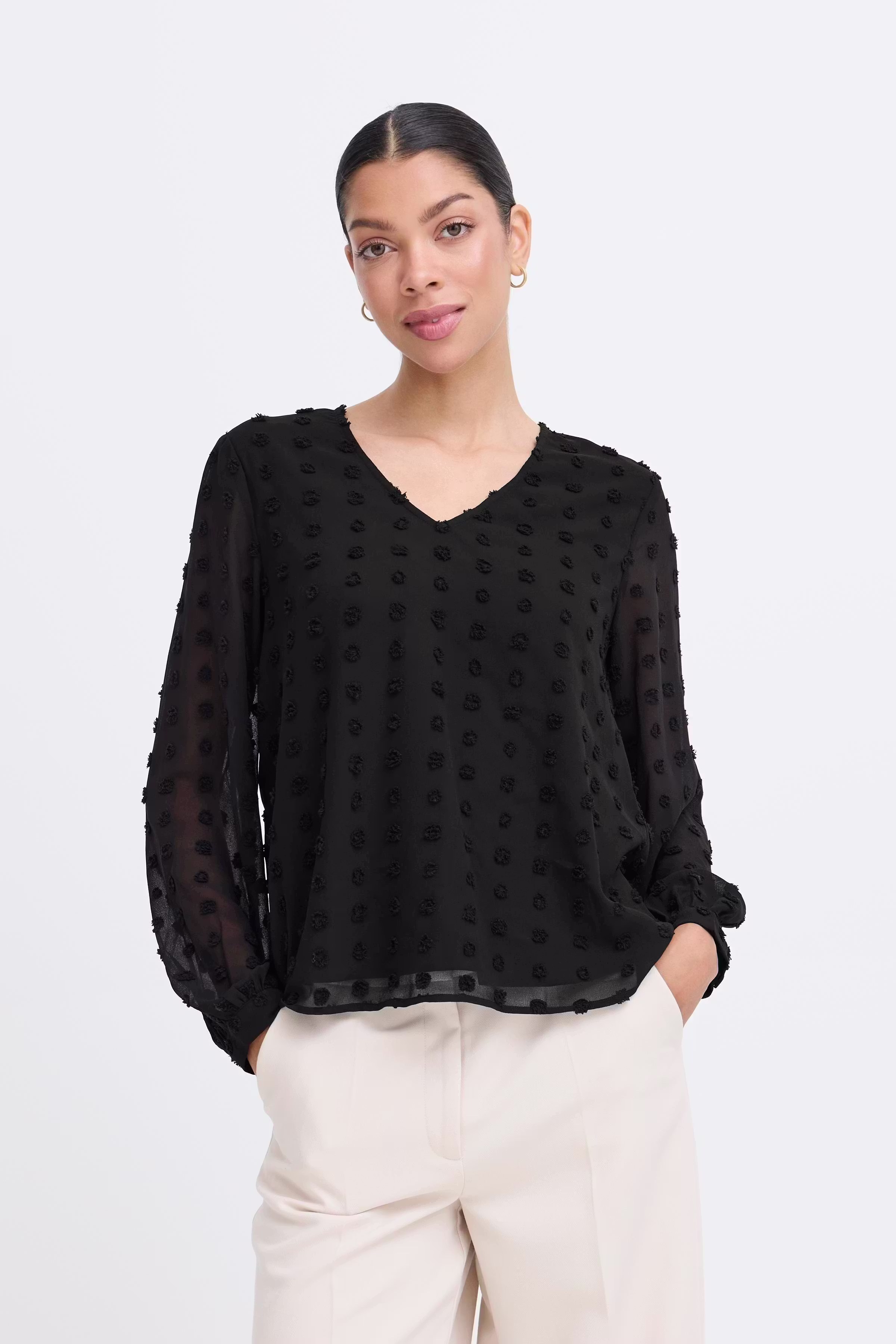 BYIGINA Bluse LOOKBOOK FRONT 20818247-194008