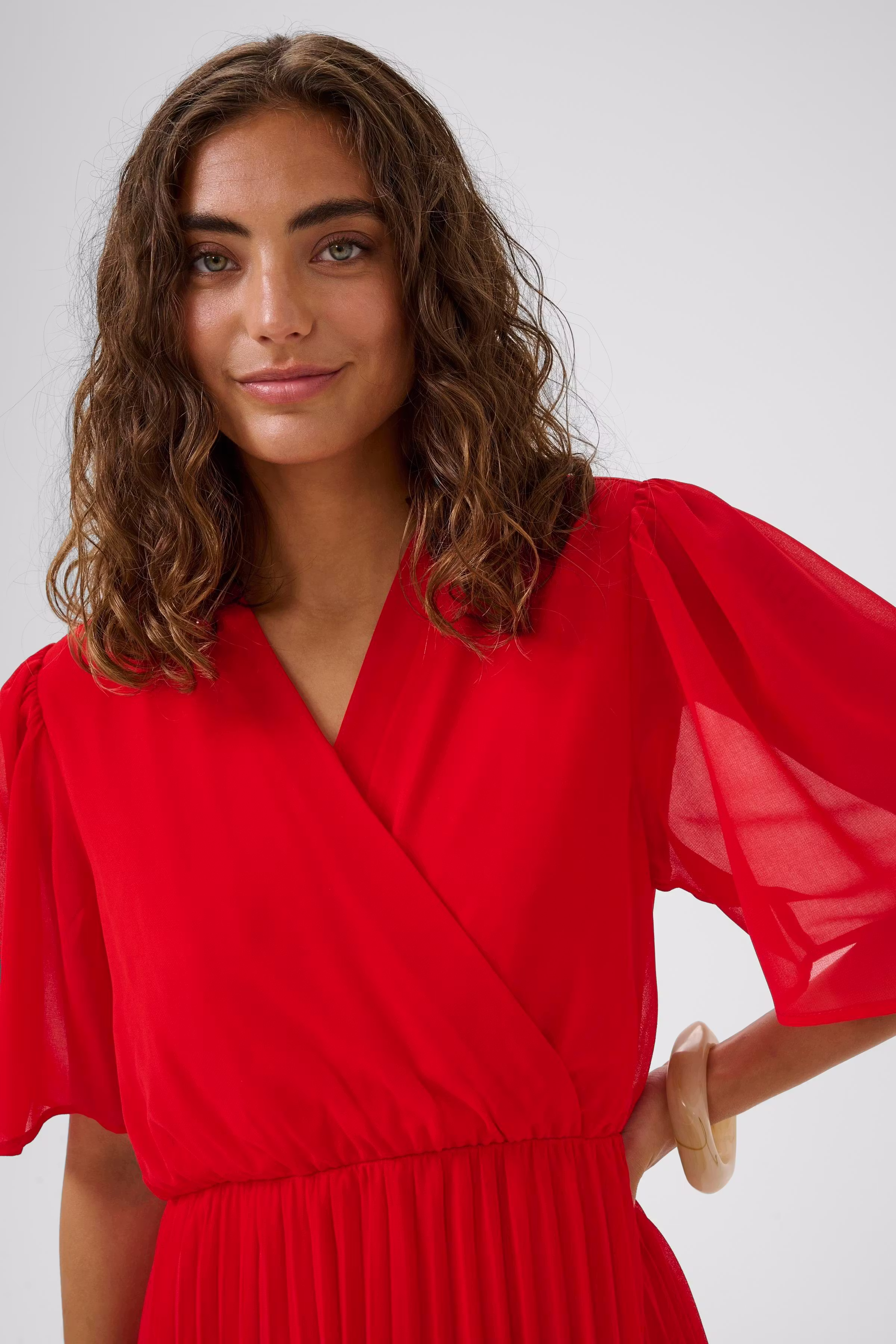 CUuni Plisseret kjole LOOKBOOK DETAIL 50111960-181664