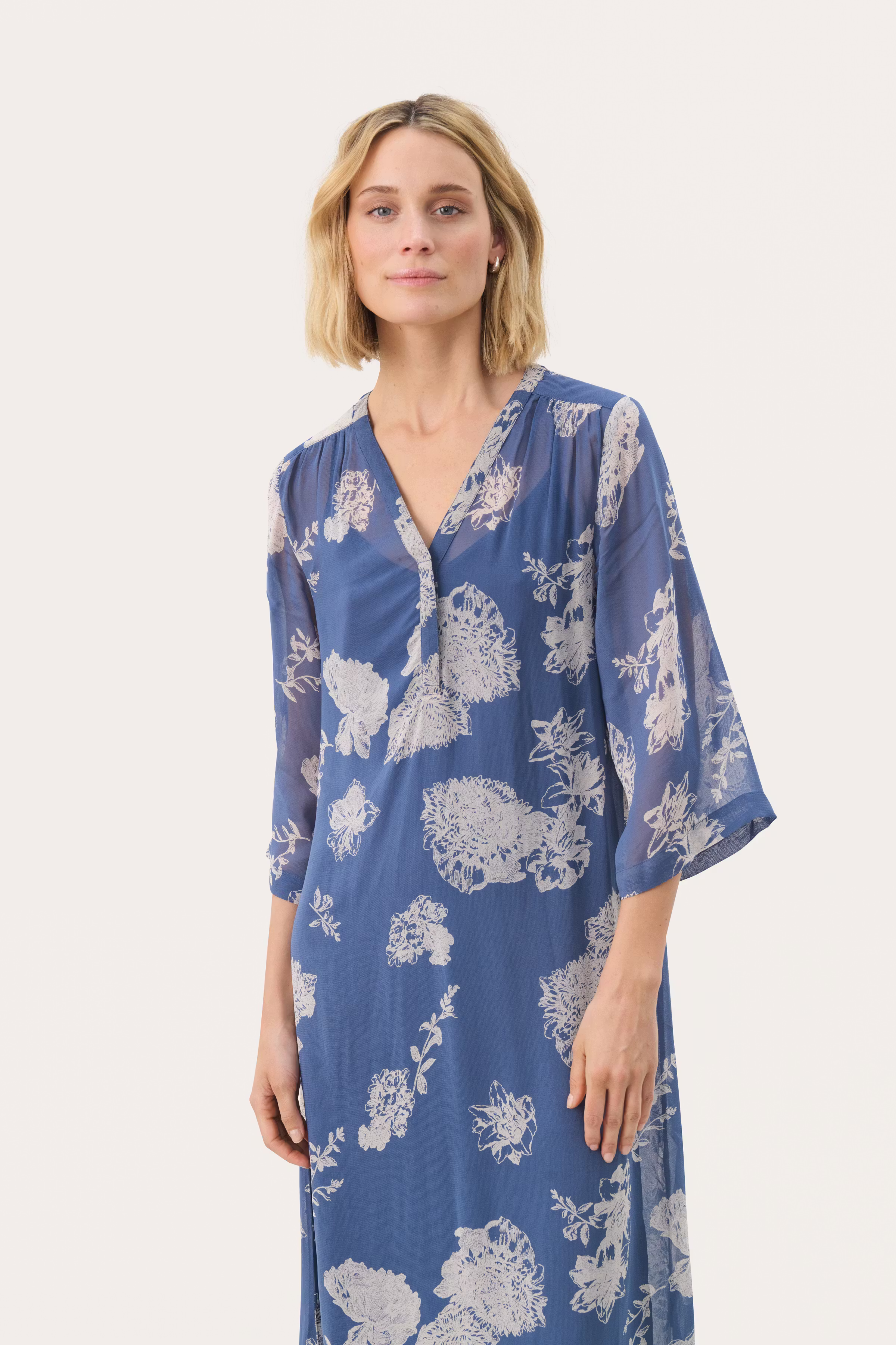 BeritPW Long dress LOOKBOOK FRONT 30307831-304177