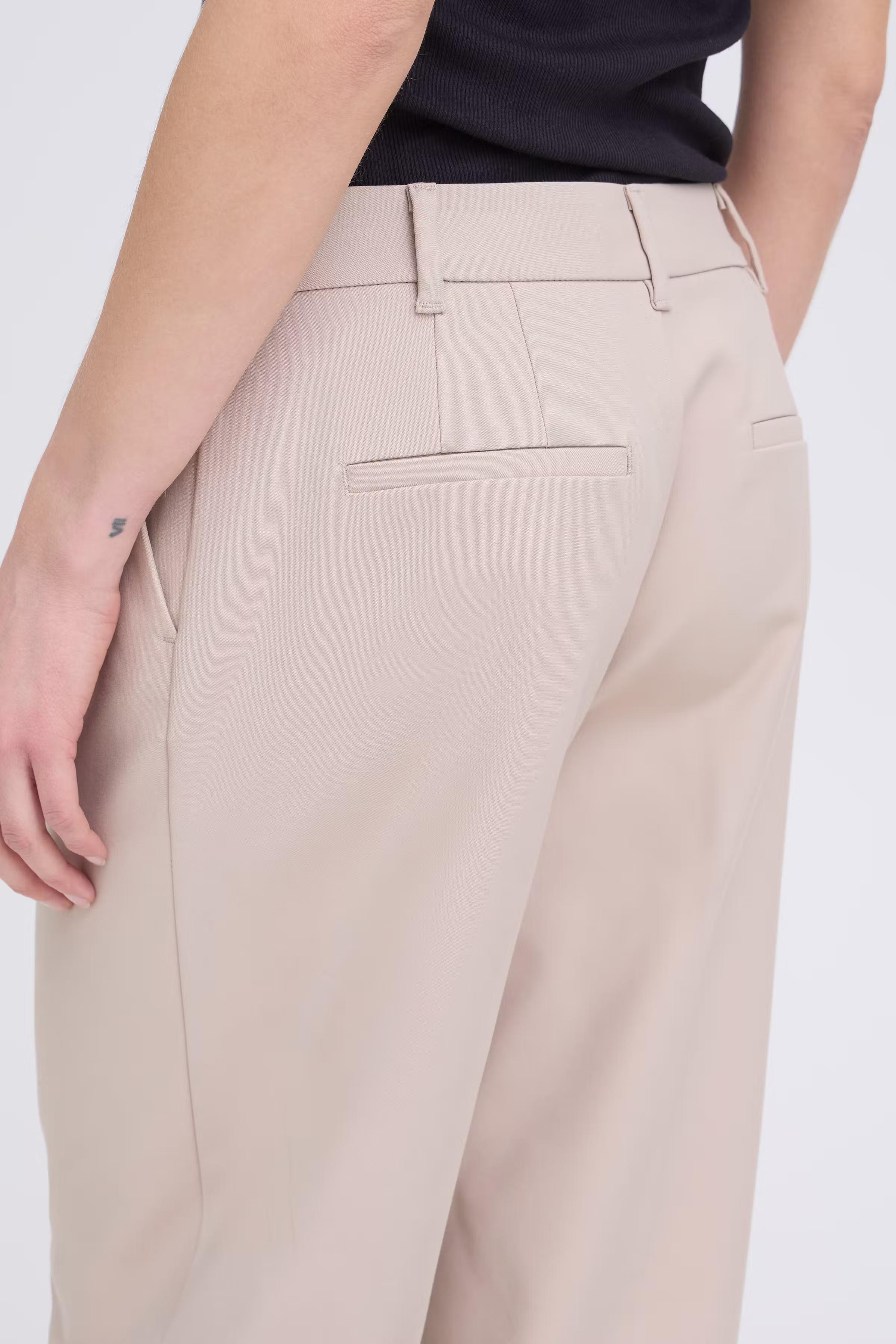 PZBINDY High Waist Wide Leg Bukser LOOKBOOK DETAIL 50210334-161103