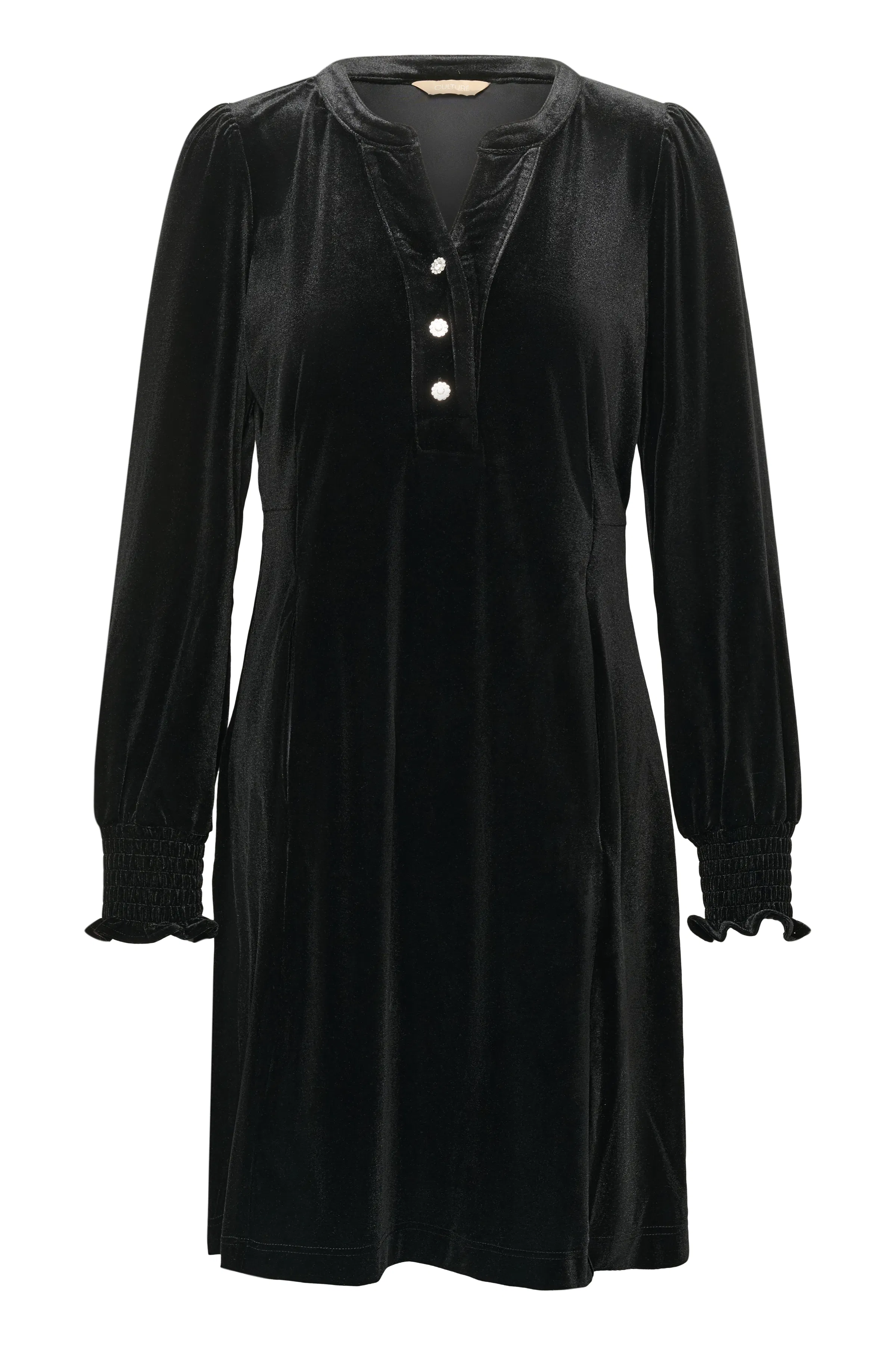 CUCHANANNA Velourkjole
 PACK FRONT 50114127-194008