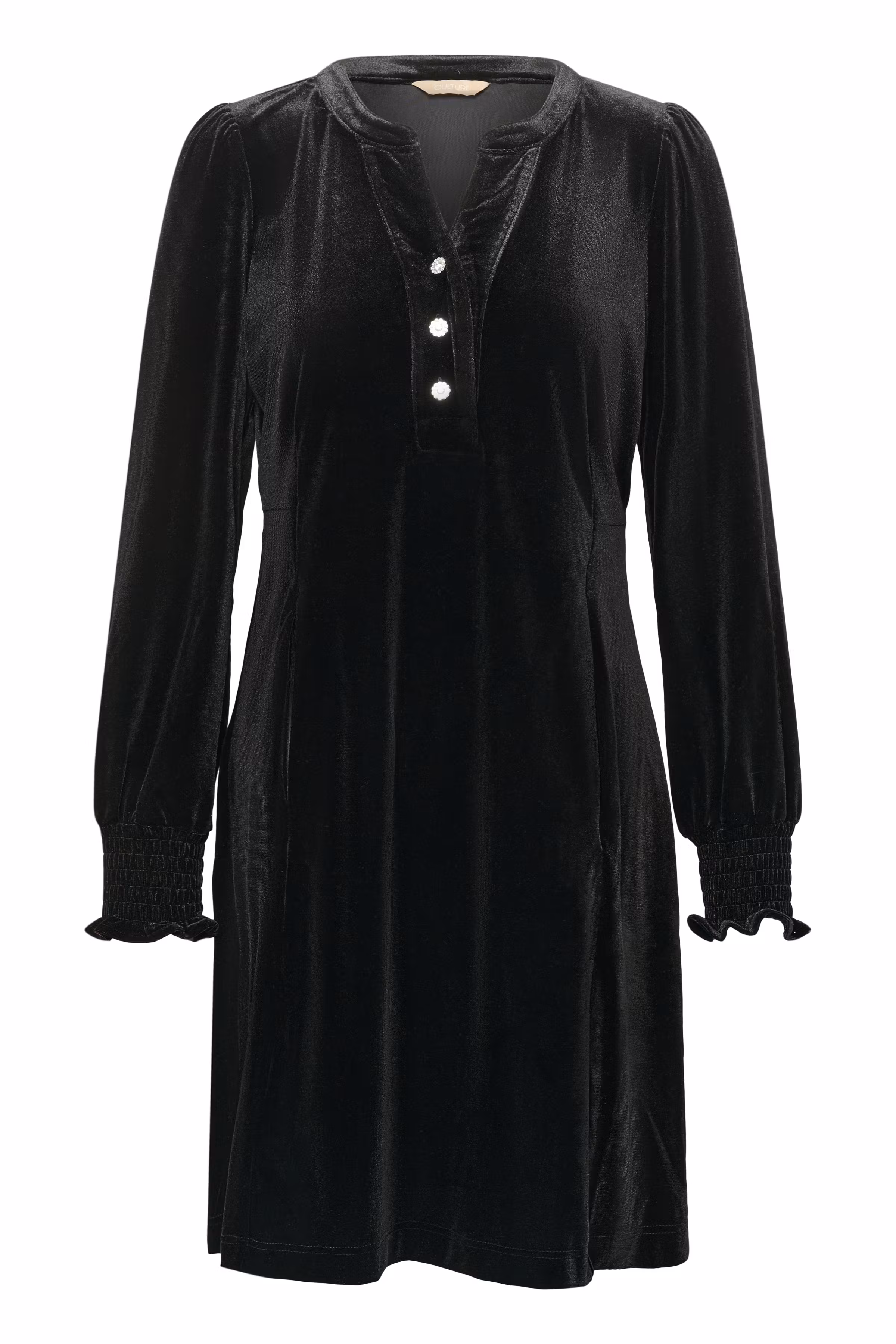 CUCHANANNA Velourkjole
 PACK FRONT 50114127-194008