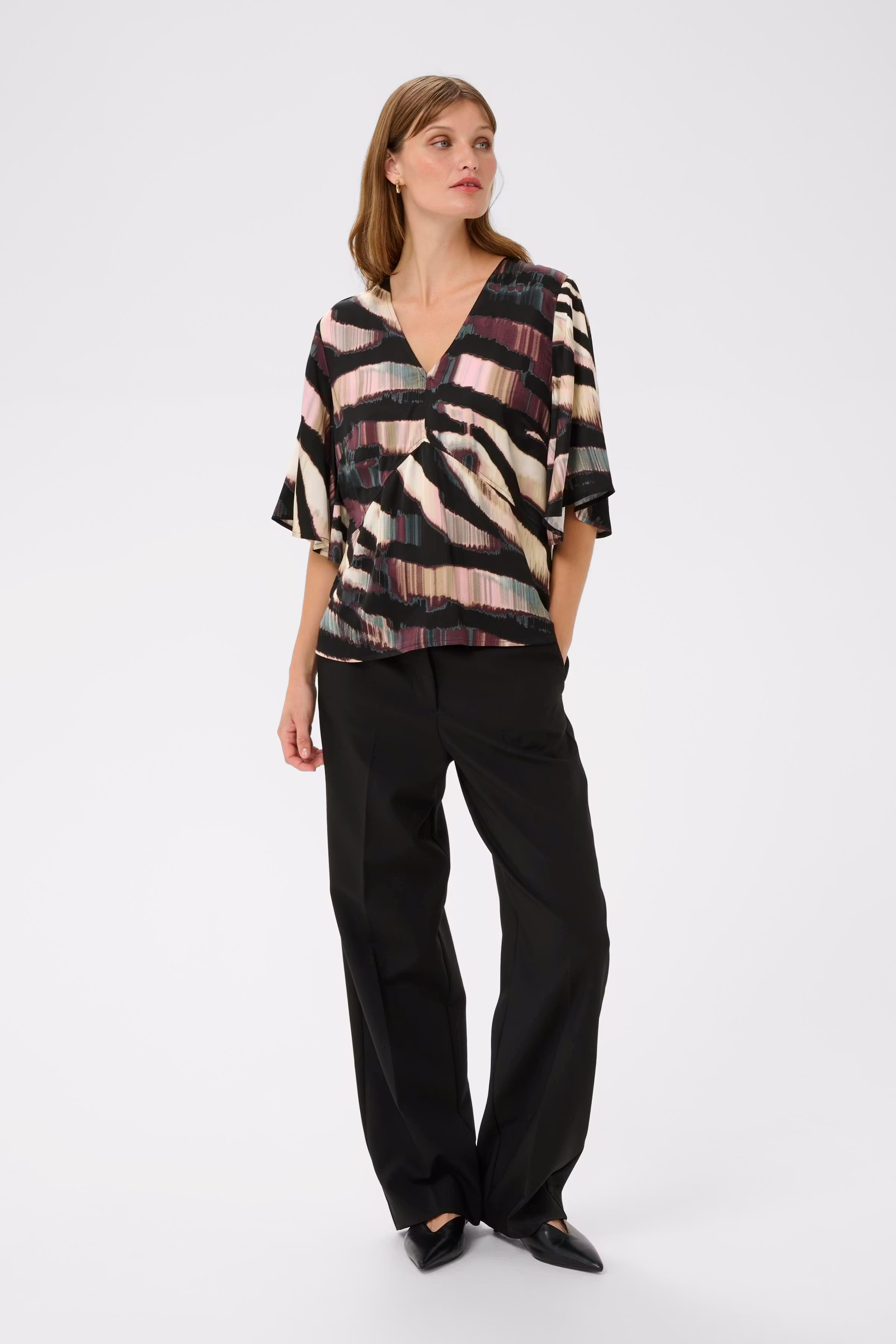 SLCiela Bluse LOOKBOOK FRONT 30408844-304367