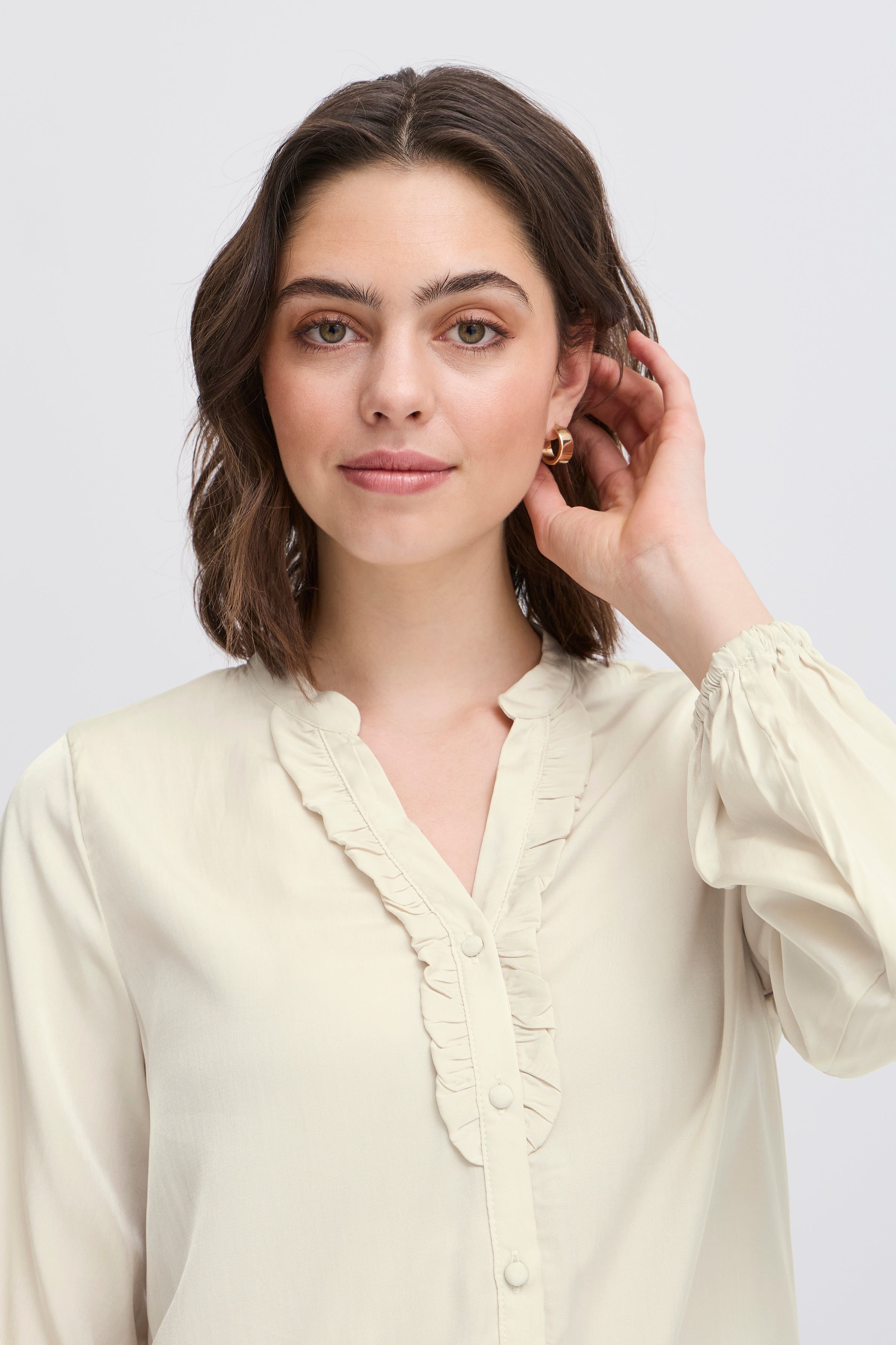 FRDIANA Langarm - Hemd LOOKBOOK DETAIL 20615561-110701