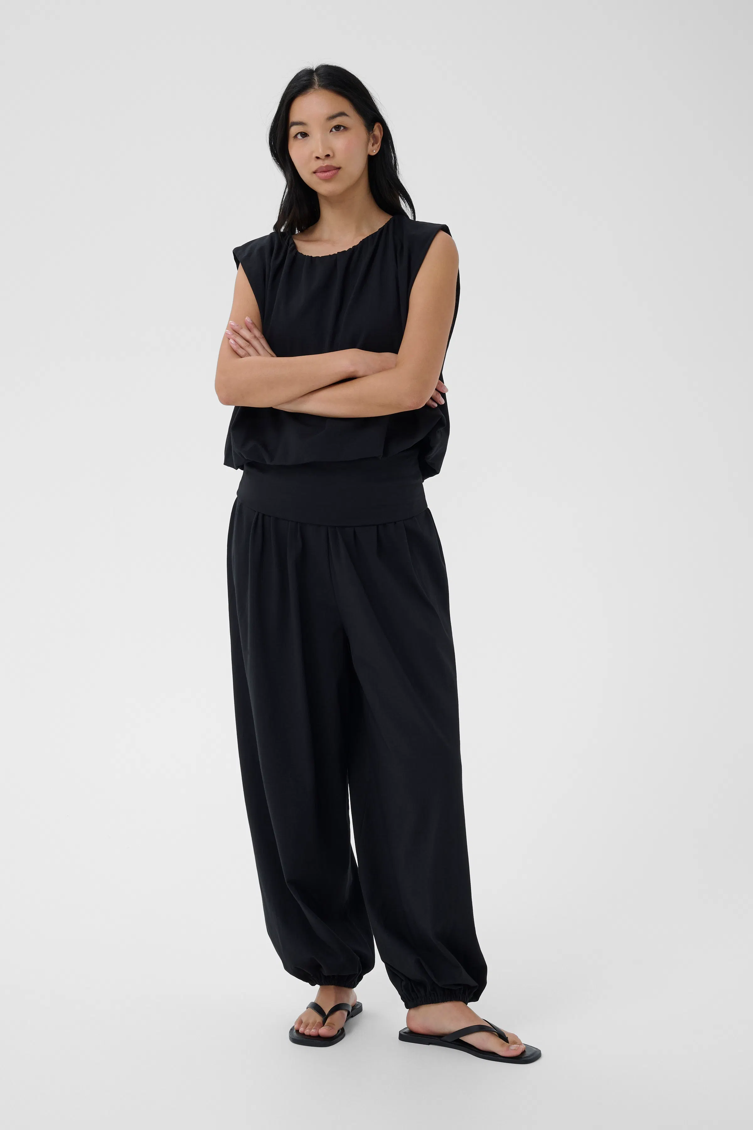 BeritePW Trousers LOOKBOOK FRONT 30310610-194008