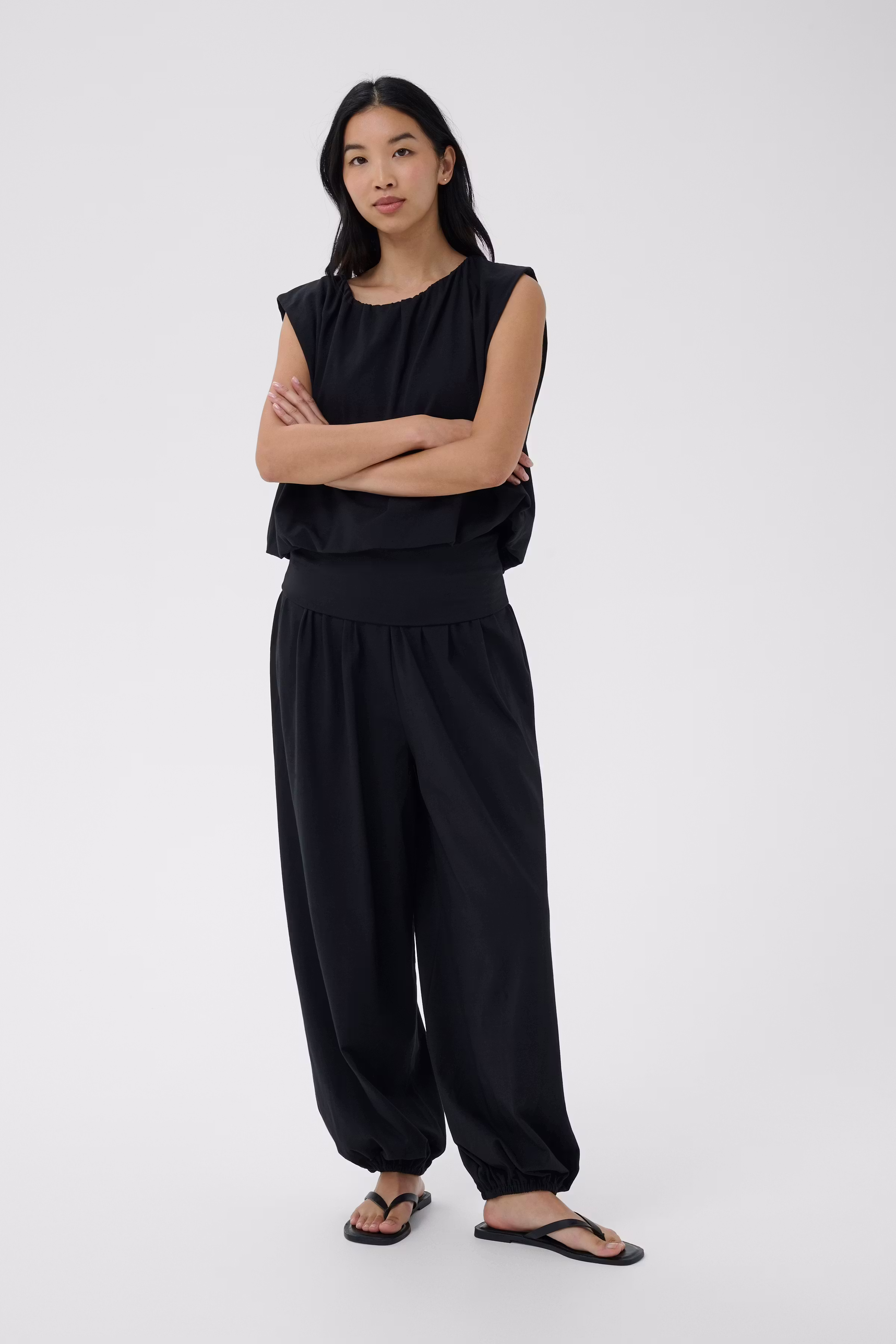BeritePW Trousers LOOKBOOK FRONT 30310610-194008
