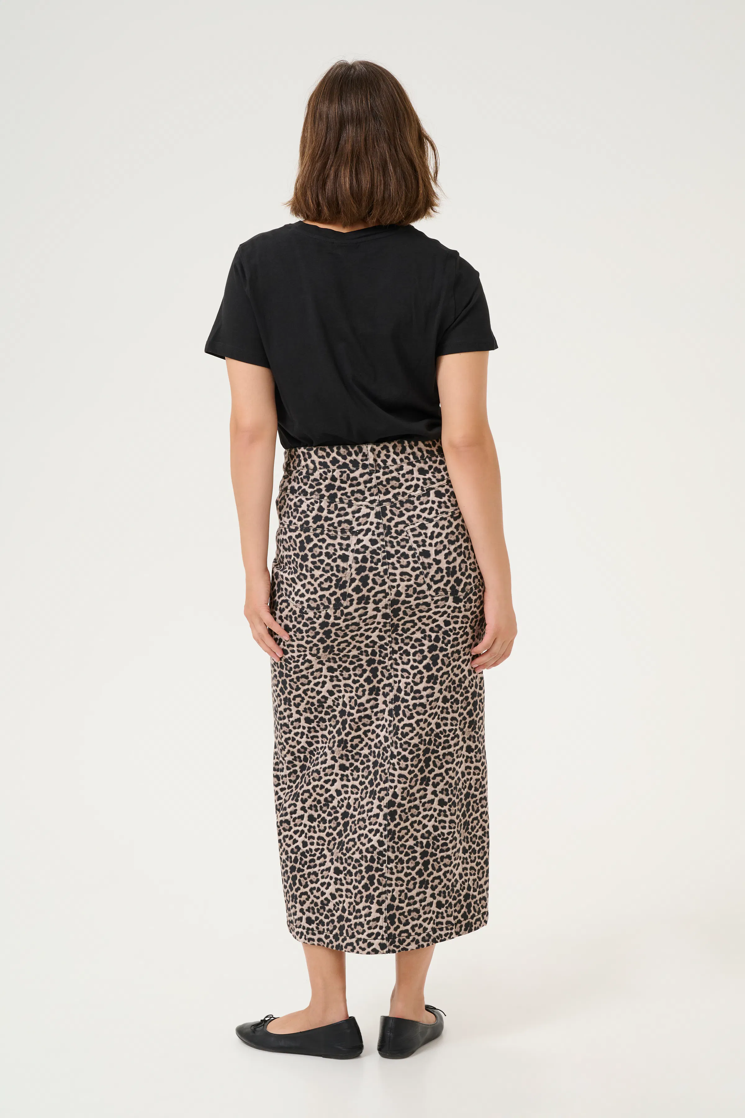 KALeonora Leopardskjørt LOOKBOOK BACK 10510029-107537