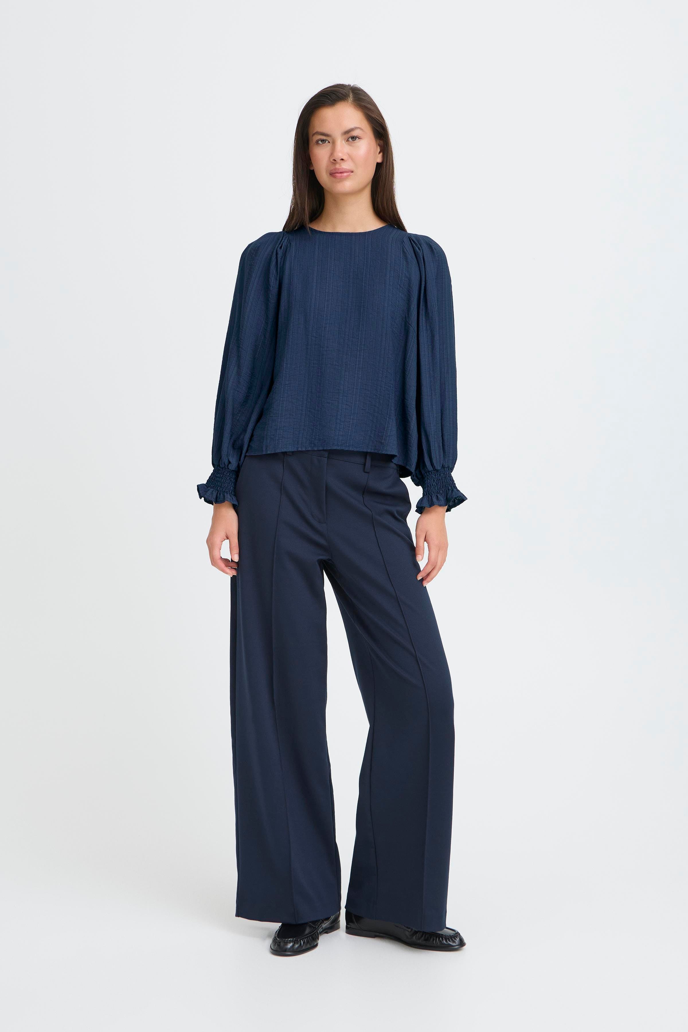 IXWILMA Bluse LOOKBOOK FRONT 20123703-194010