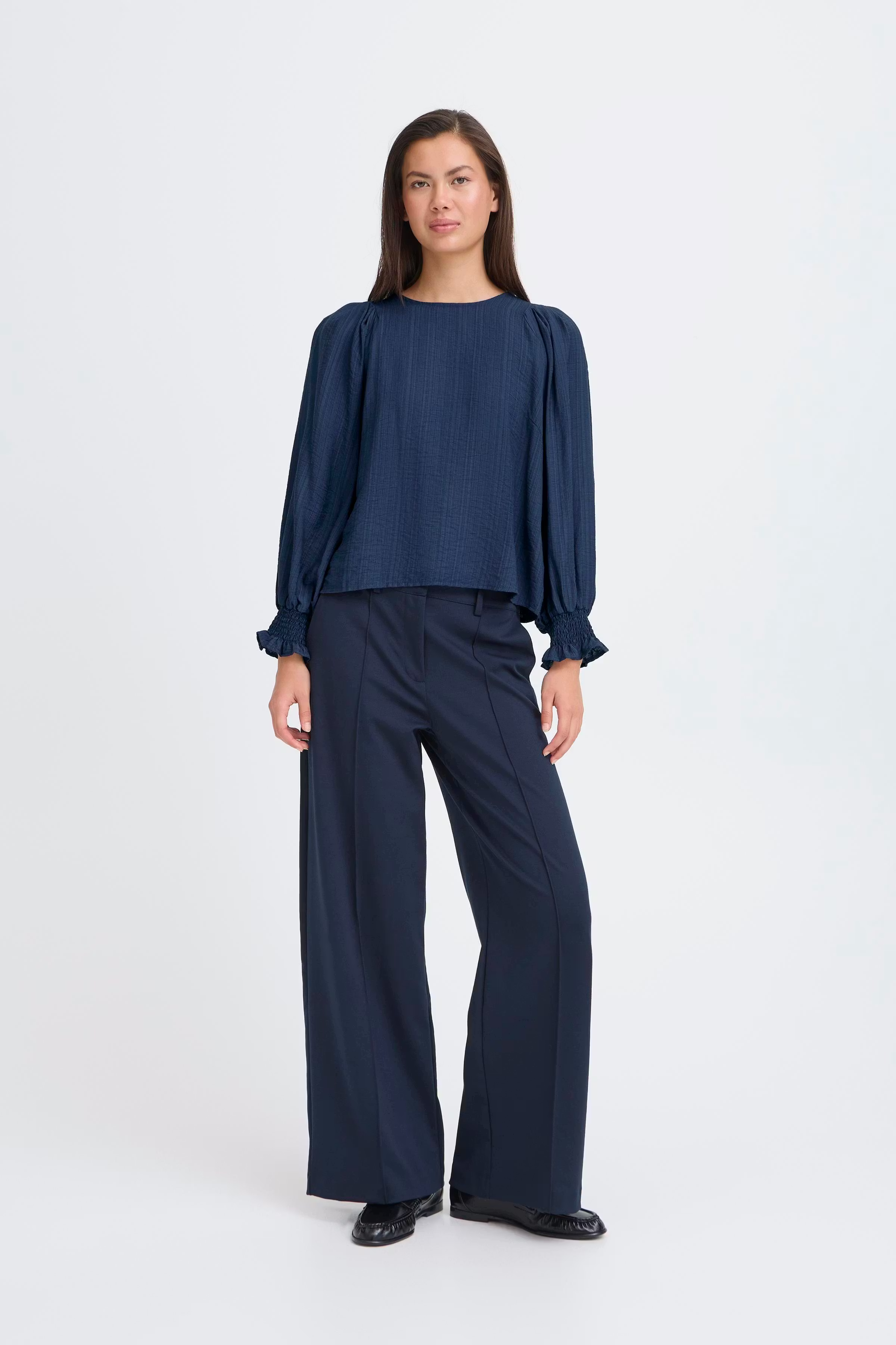 IXWILMA Bluse LOOKBOOK FRONT 20123703-194010